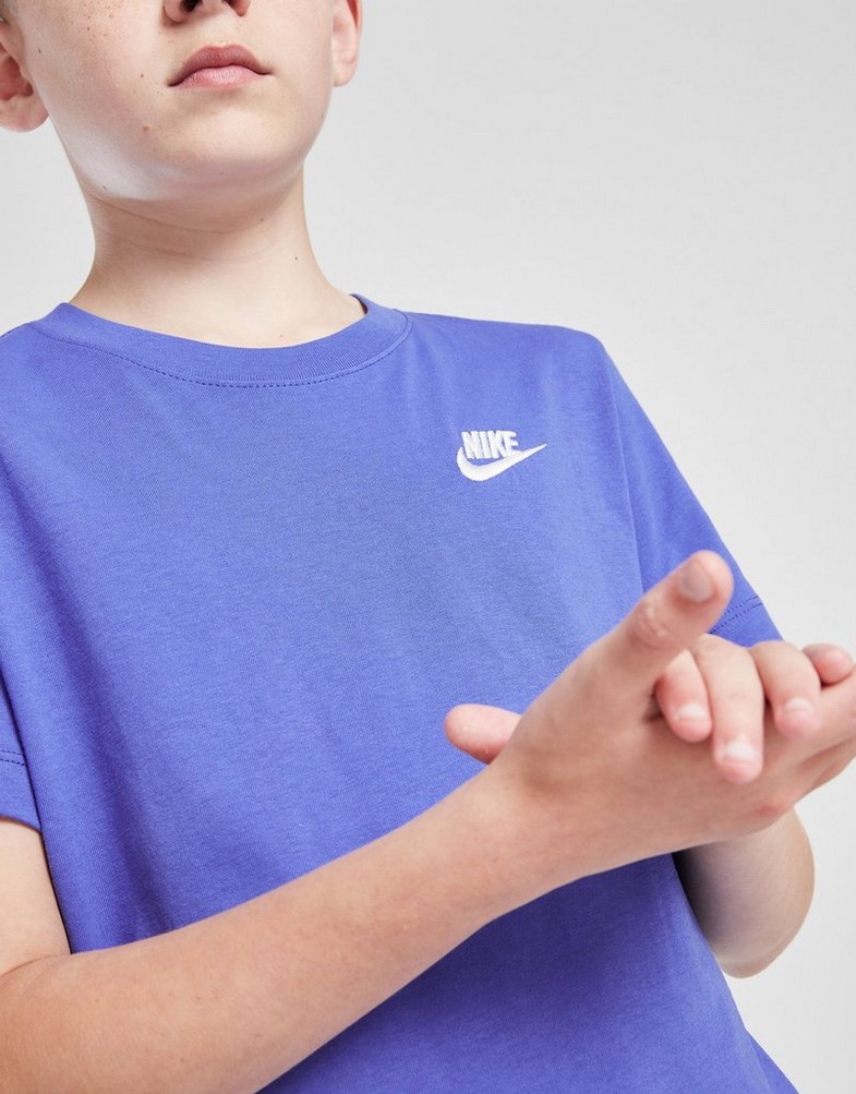 Tricou pentru copii NIKE TRICOU K NSW TEE EMB FUTURA LBR BOY FZ5177-411 Albastru