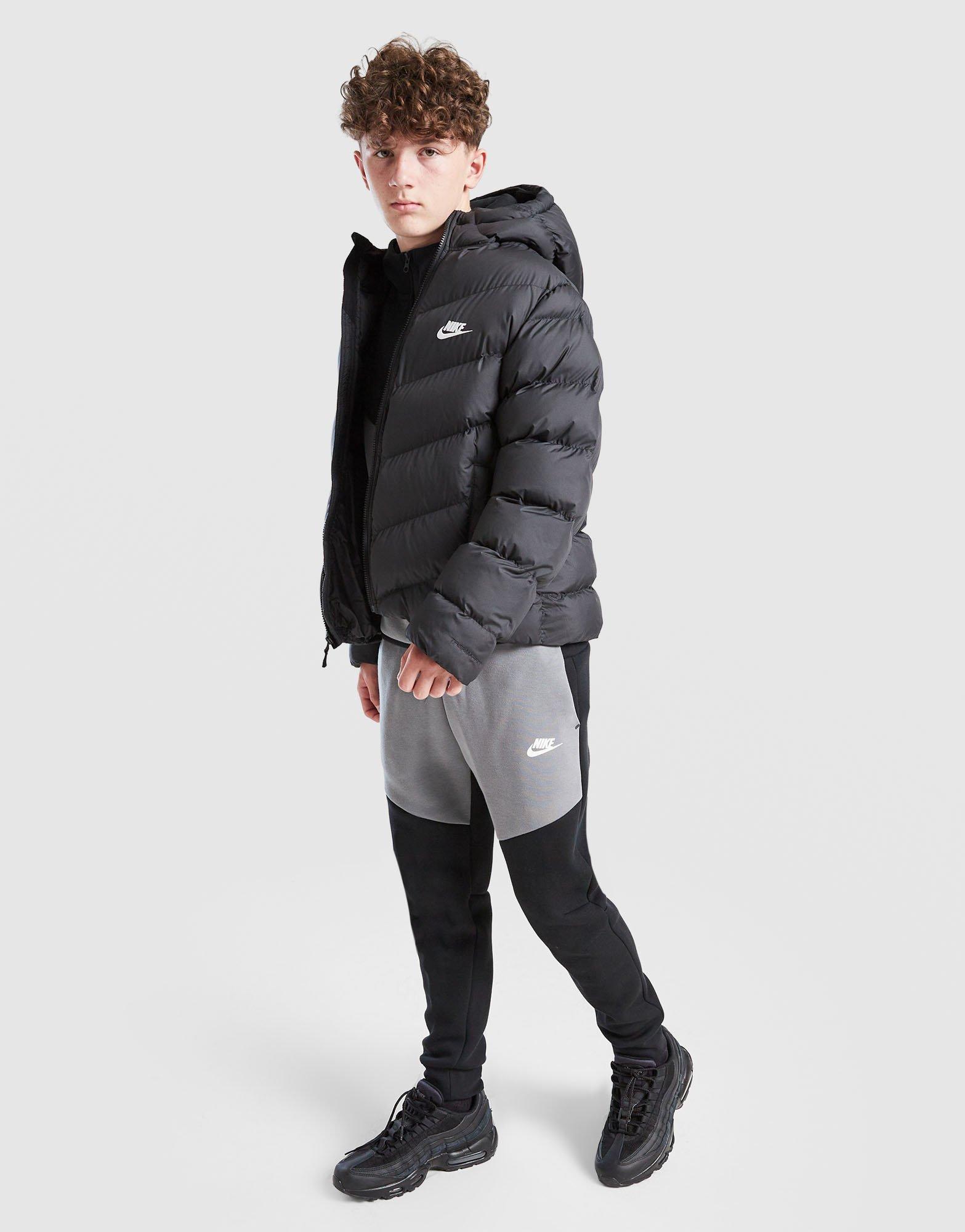 NIKE КУРТКА ПУХОВА K NSW TF ADP PUFFER BOY HQ4976-010 Чорний