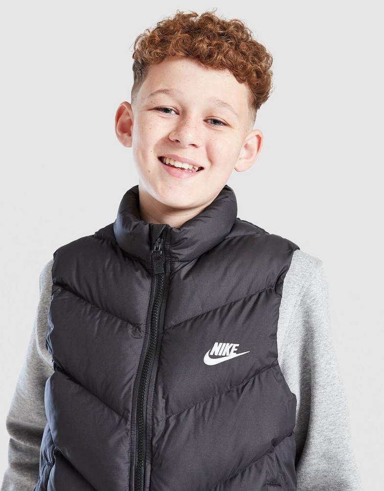 Дитячі безрукавки NIKE БЕЗРУКАВКА K NSW TF ADP PUFFER VEST BOY HJ2537-010 Чорний