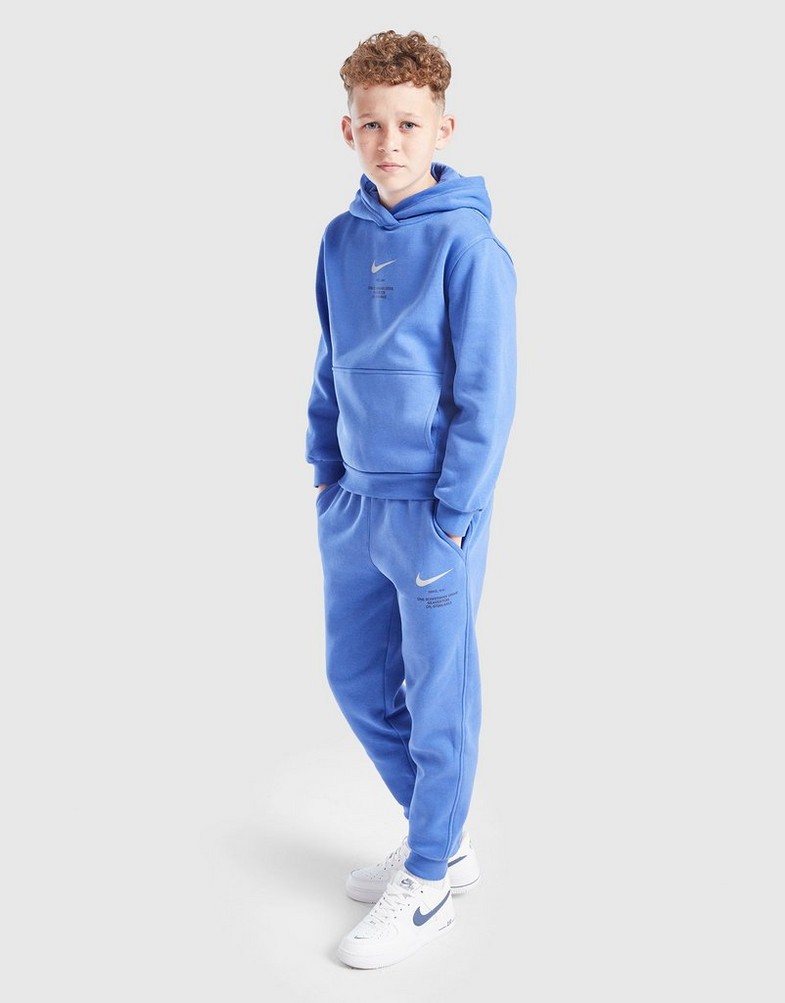 NIKE BLUZĂ CU GLUGĂ B NSW ATHL PO HOODIE BB IH4313-411 Albastru