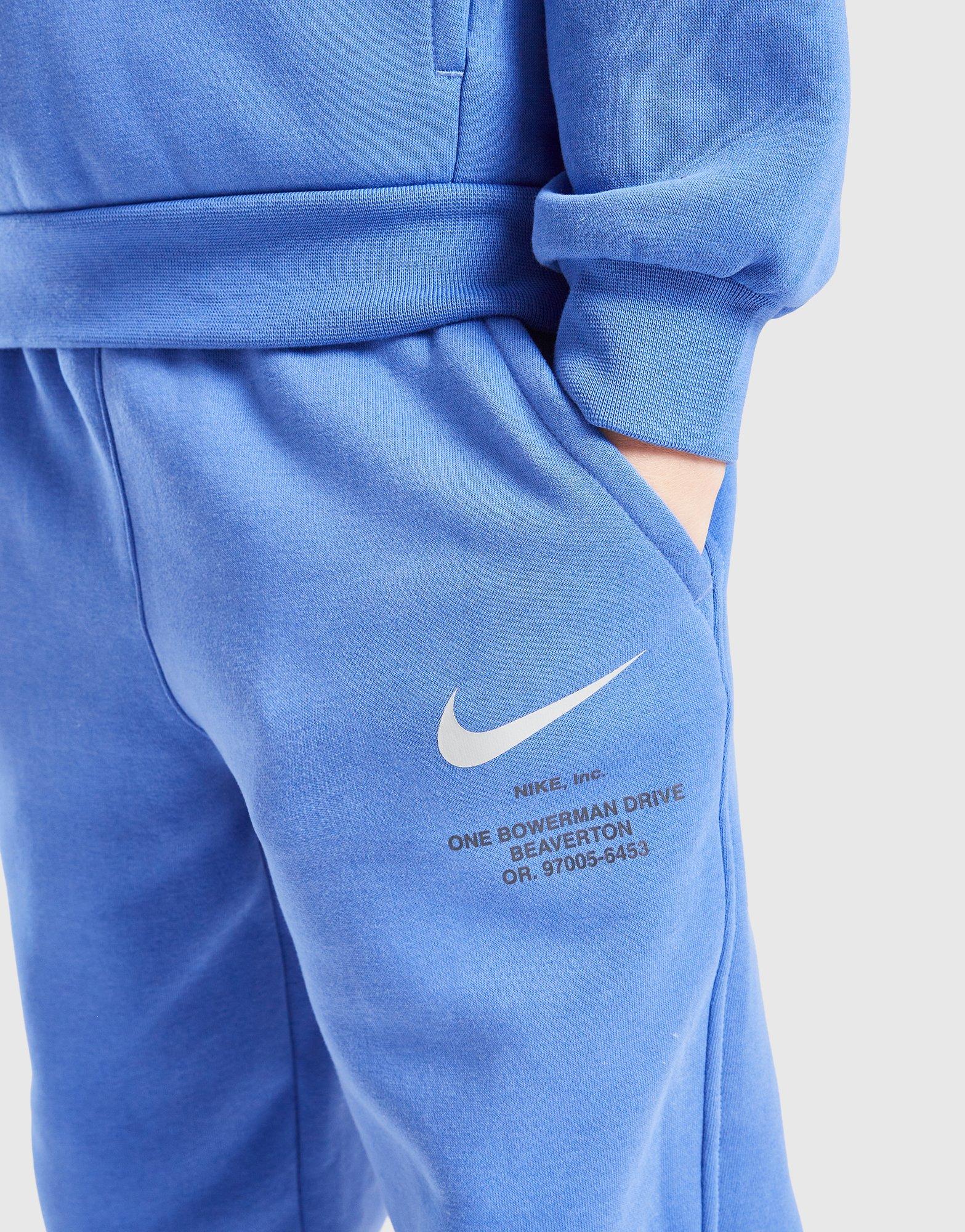 NIKE SPODNIE B NSW ATHL JOGGER BB IH5199-411 Niebieski