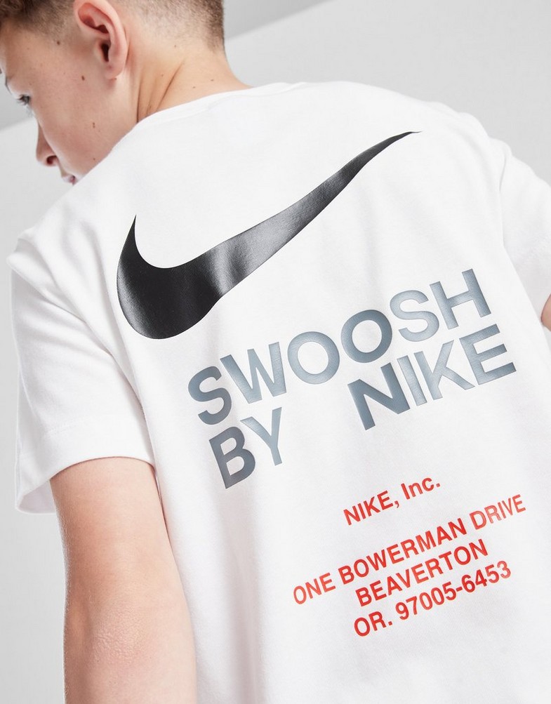 Vaikiški marškinėliai NIKE  MARŠKINĖLIAI B NSW ATHL TEE REG IH5202-100 Balta