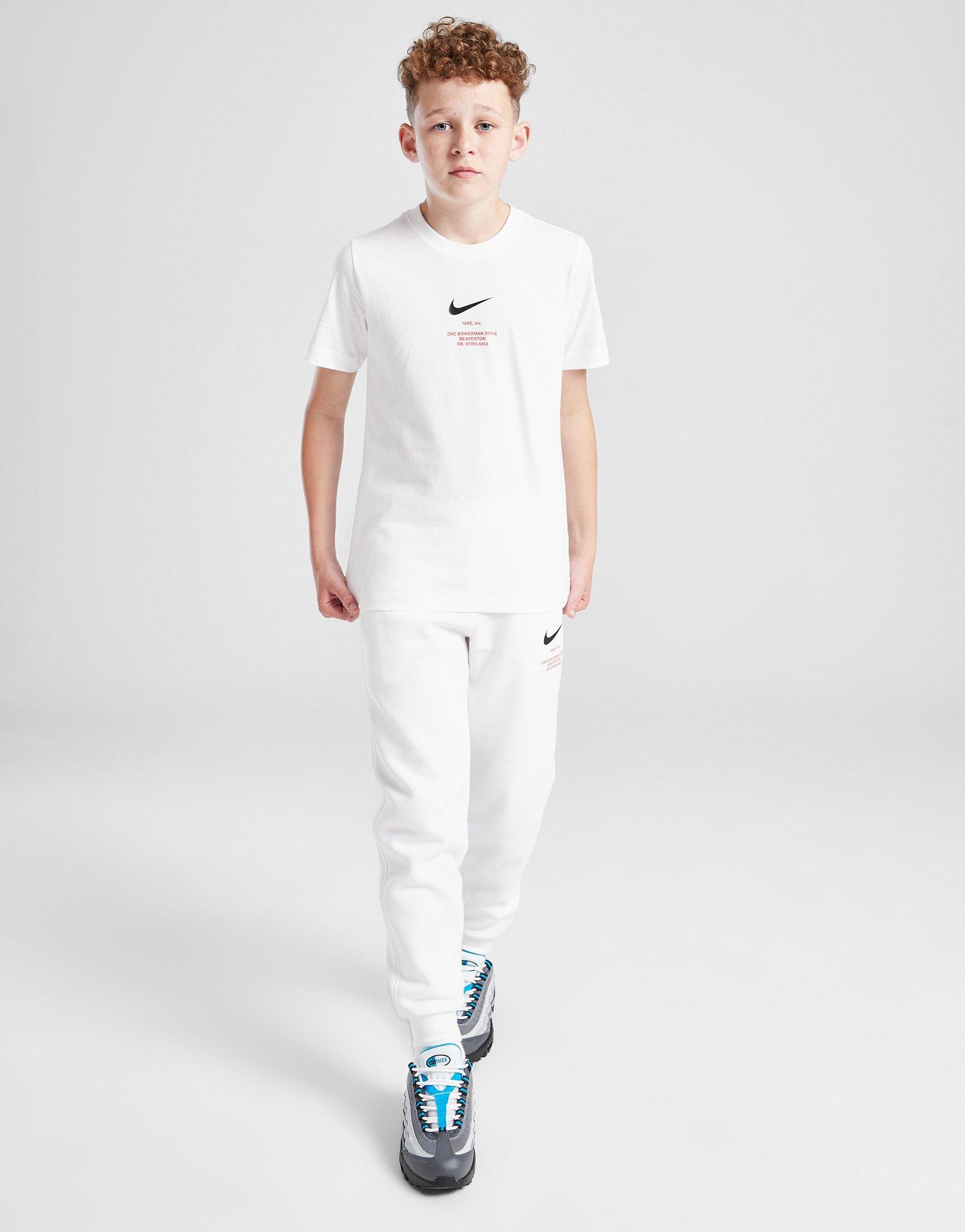 Дитячі футболки NIKE  ФУТБОЛКА B NSW ATHL TEE REG IH5202-100 Білий