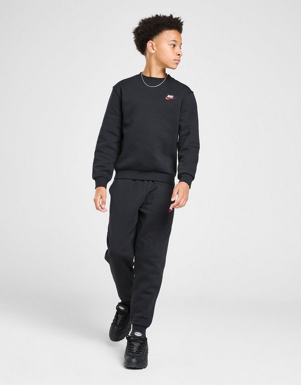 Nike Bluza K Nsw Club Flc Crew Ls Lbr - obrazek 3