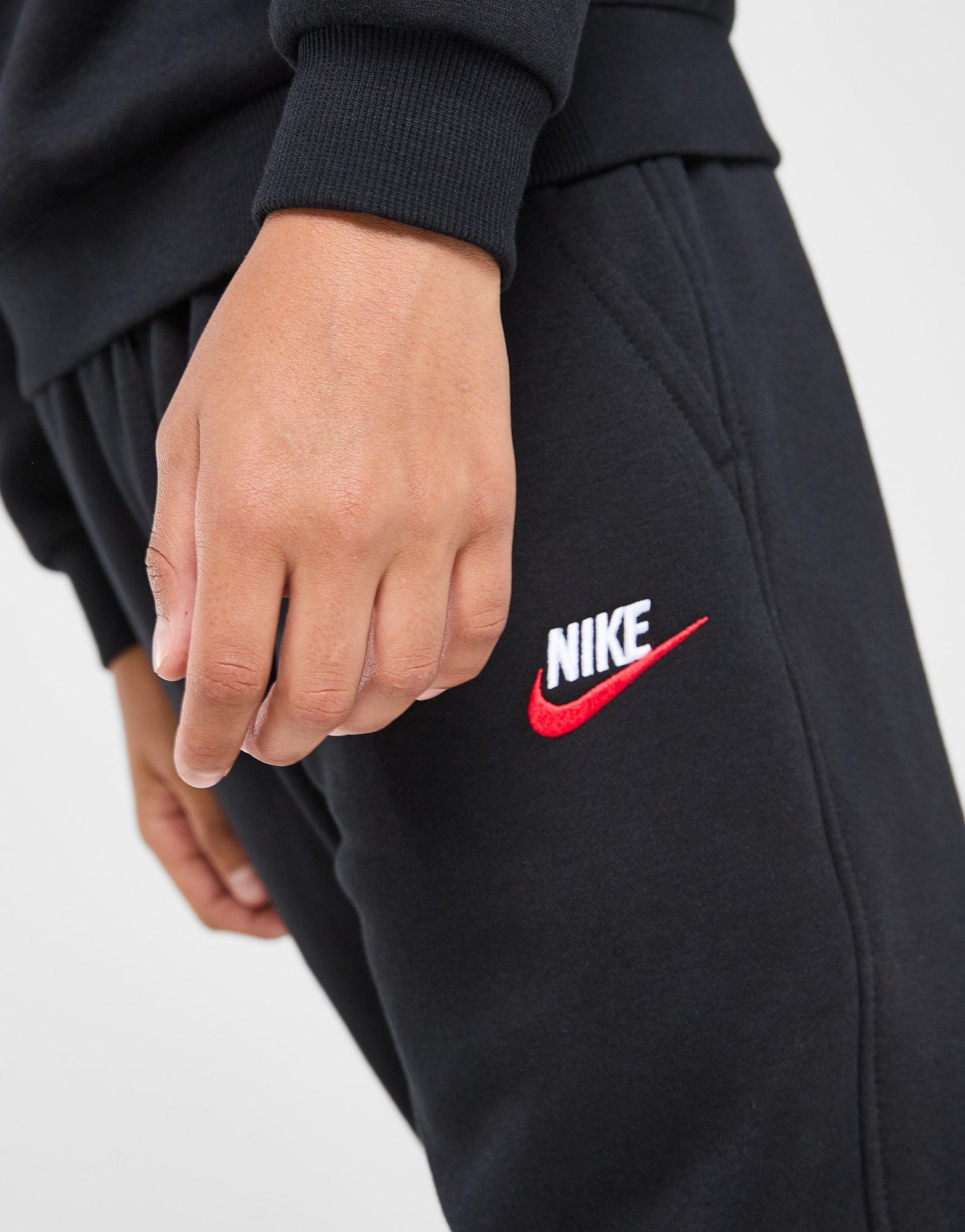 Pantaloni pentru copii NIKE PANTALONI  K NSW CLUB FLC JGGR LBR FD3008-015 Negru