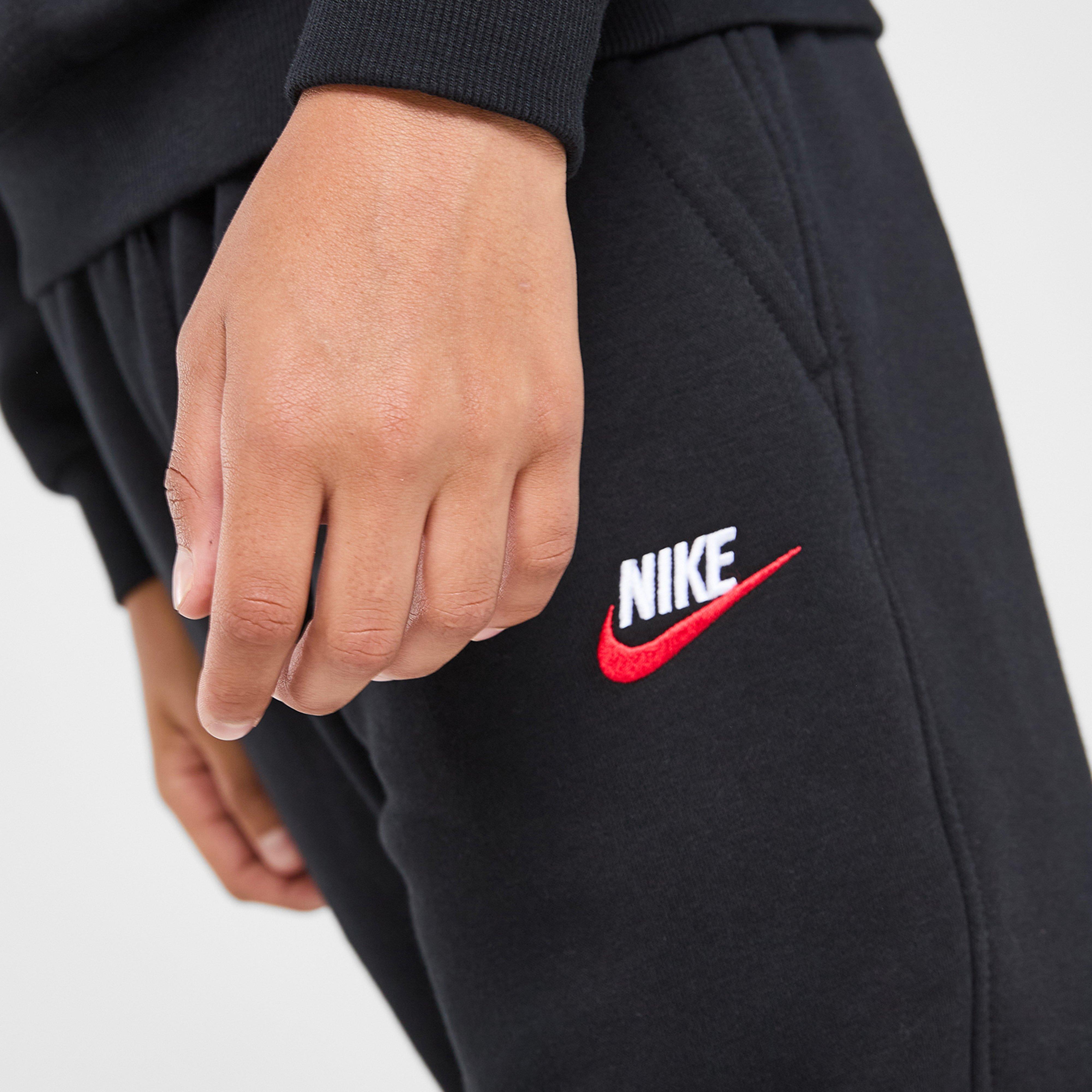 Detské nohavice NIKE NOHAVICE  K NSW CLUB FLC JGGR LBR