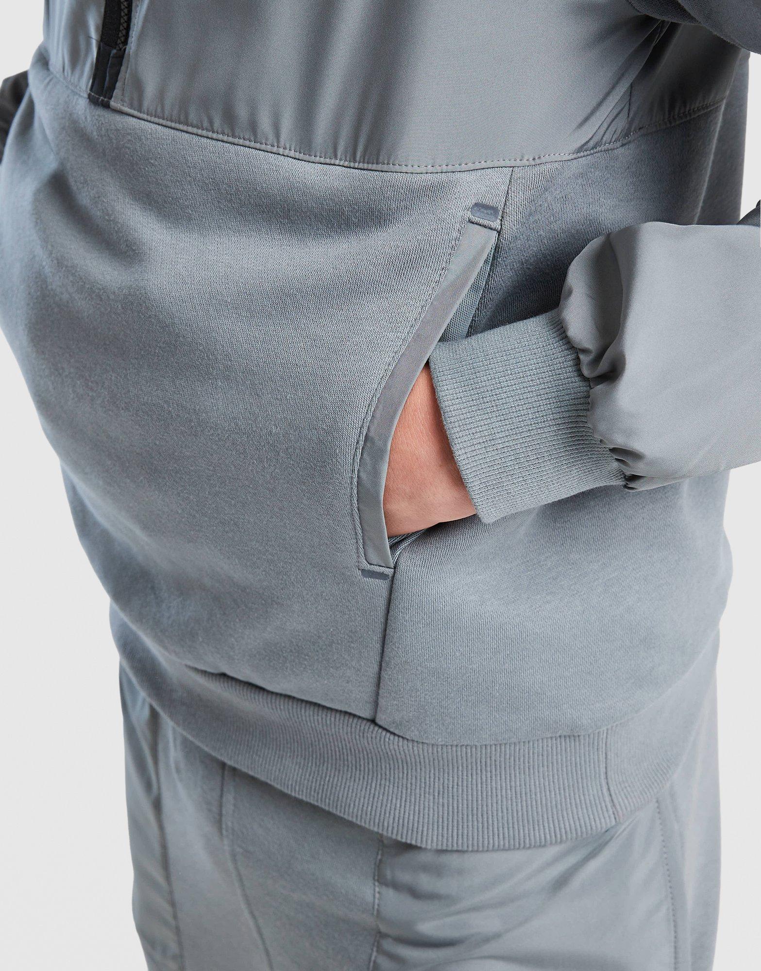 NIKE BLUZA Z KAPTUREM K NSW CITY UTILITY EO FLC HD FZ5021-084 Szary