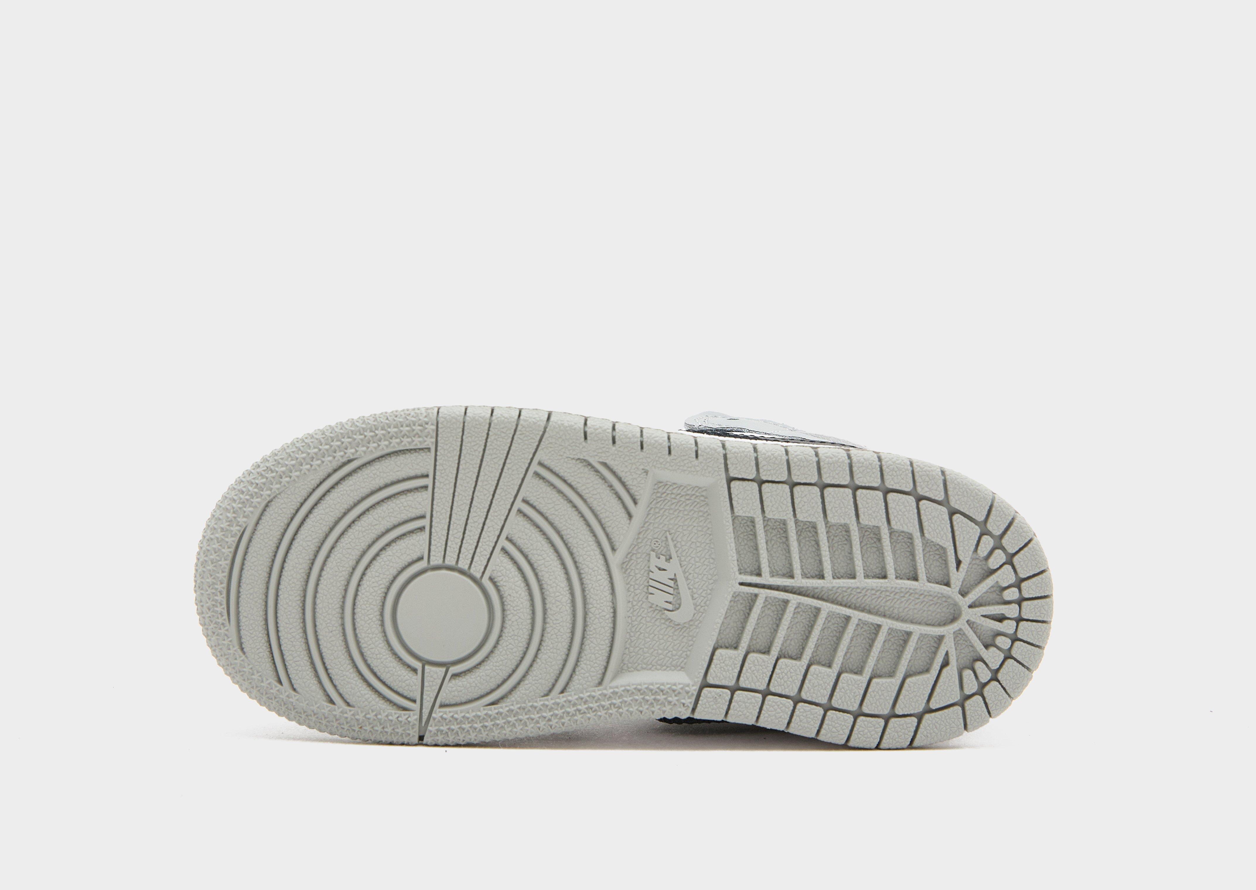 Buty sneakersy dla dzieci JORDAN 1 MID BP DQ8425-101 Szary