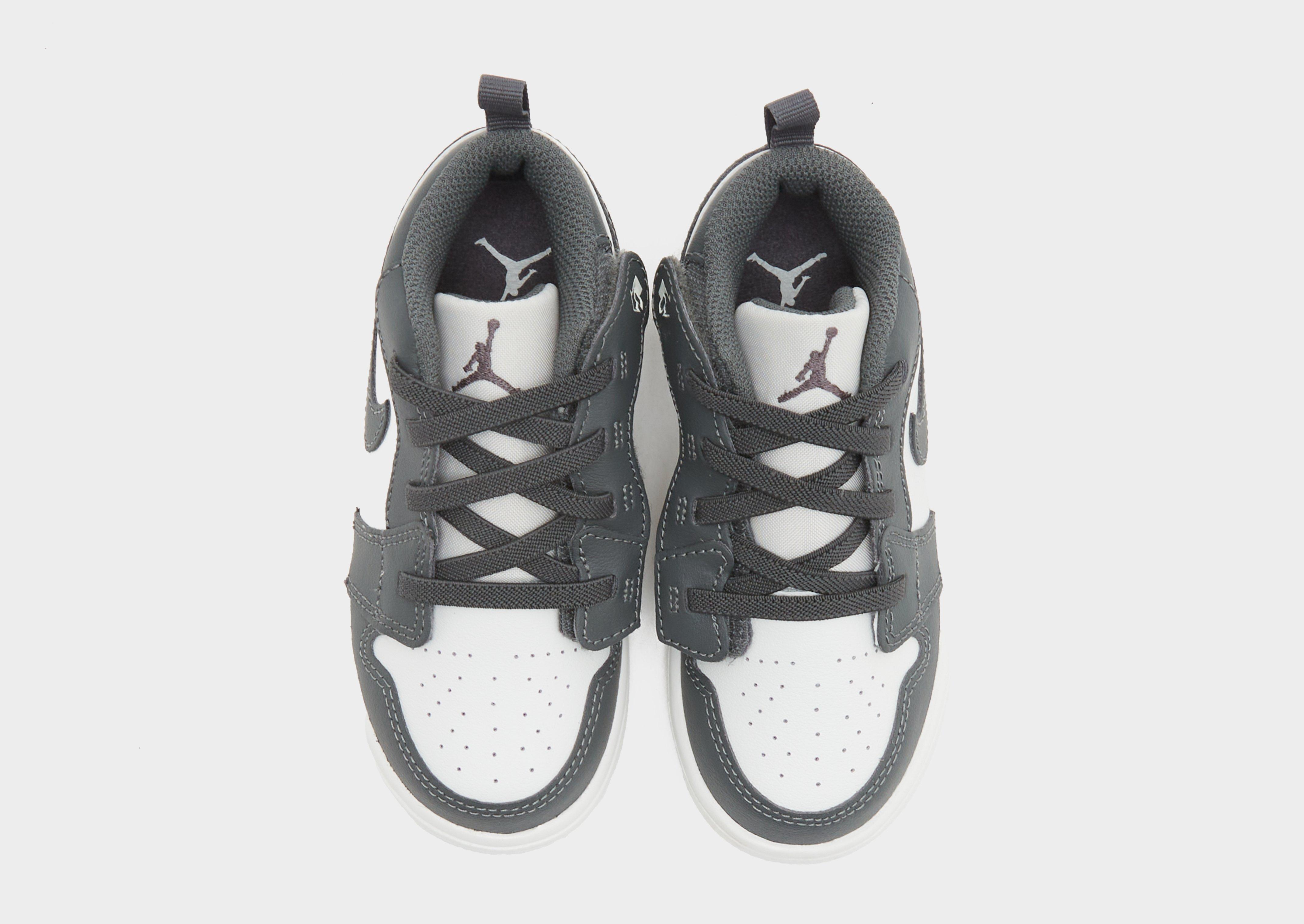 Buty sneakersy dla dzieci JORDAN 1 LOW ALT BT DR9747-044 Szary