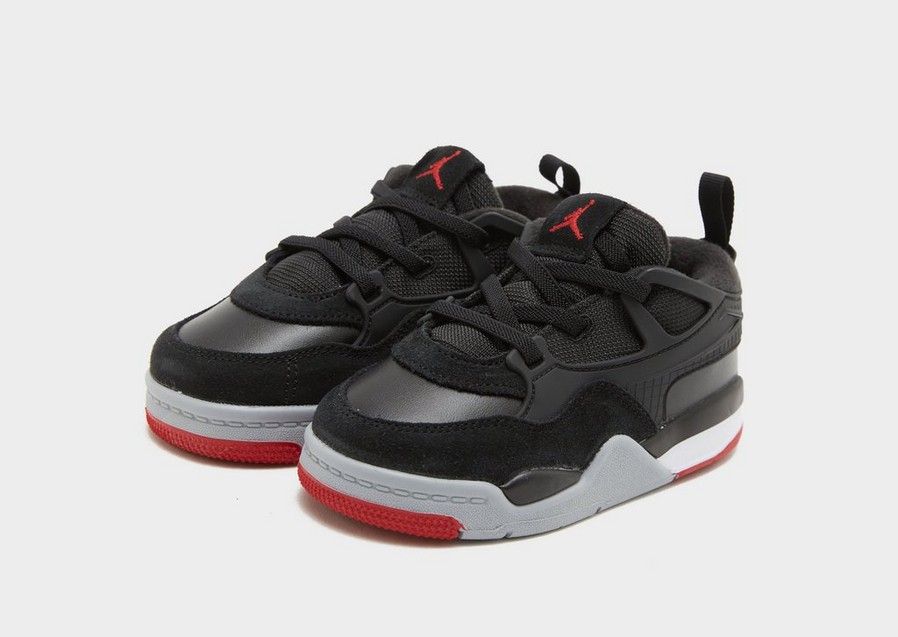 Buty sneakersy dla dzieci JORDAN 4 RM BT FQ7937-061 Czarny