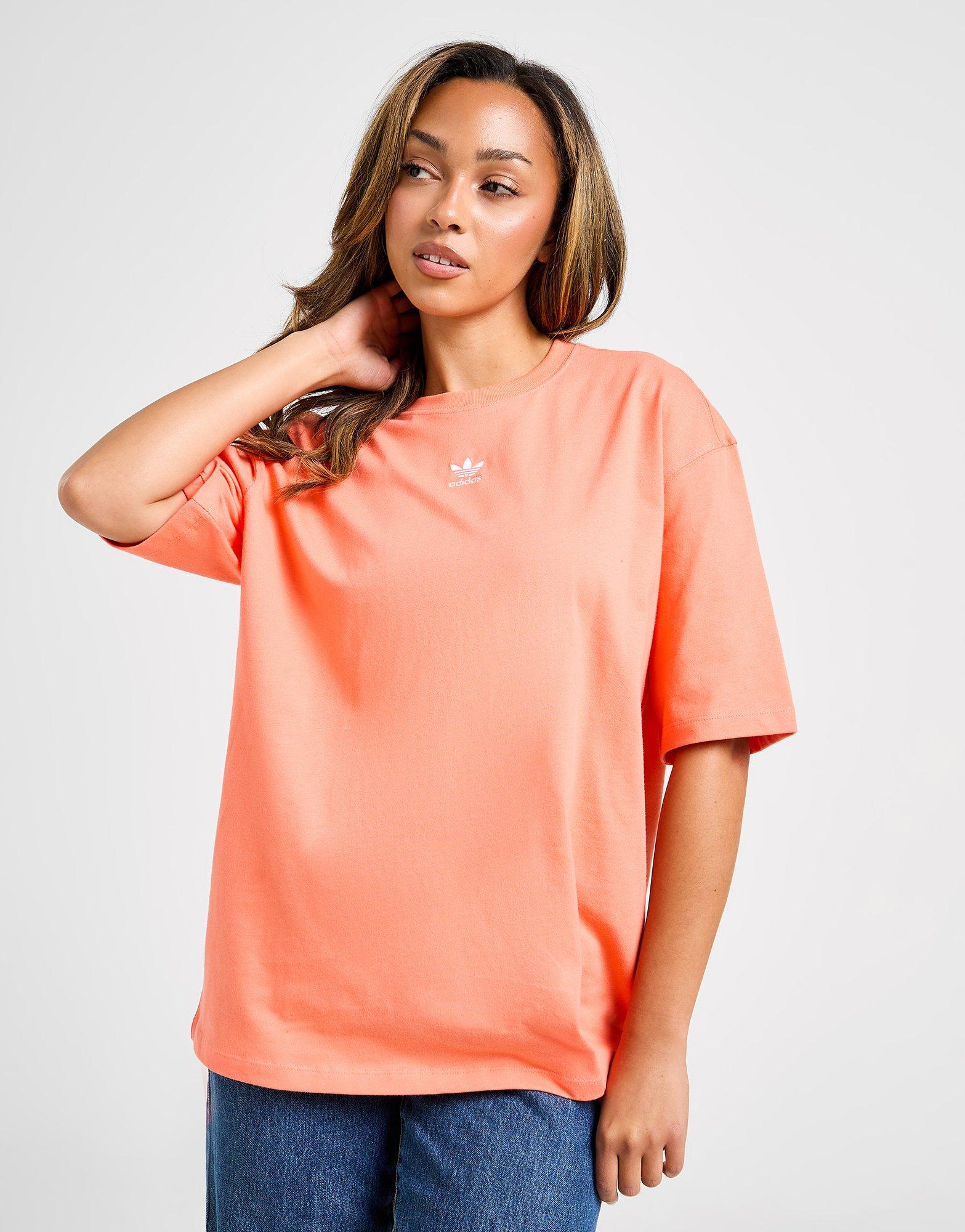 Dámské tričko ADIDAS TRIČKO TREF ESS BF TEE KE9206 Korálová