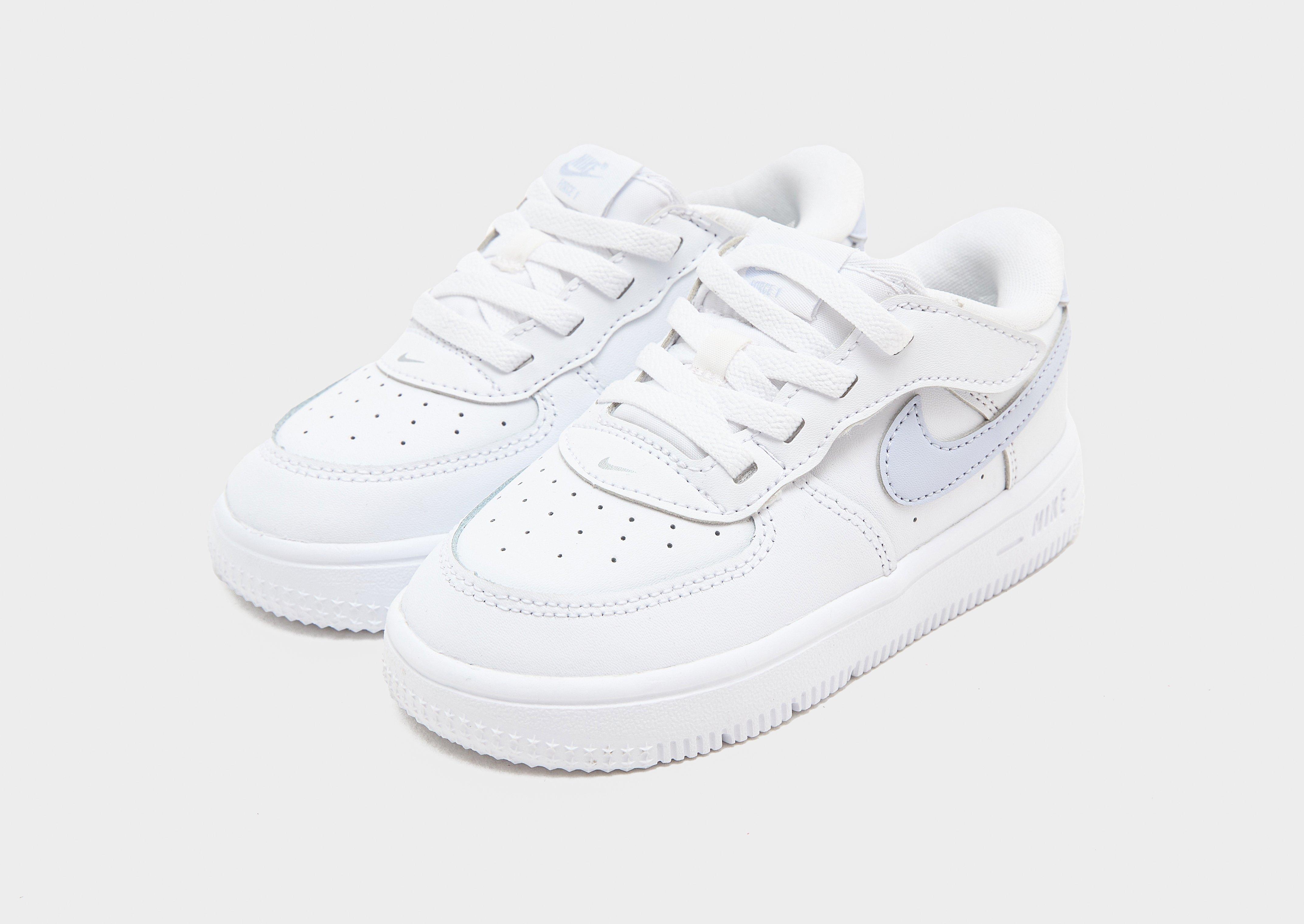 Buty sneakersy dla dzieci NIKE FORCE 1 LOW EASYON (TD) IH4491-112 Biały