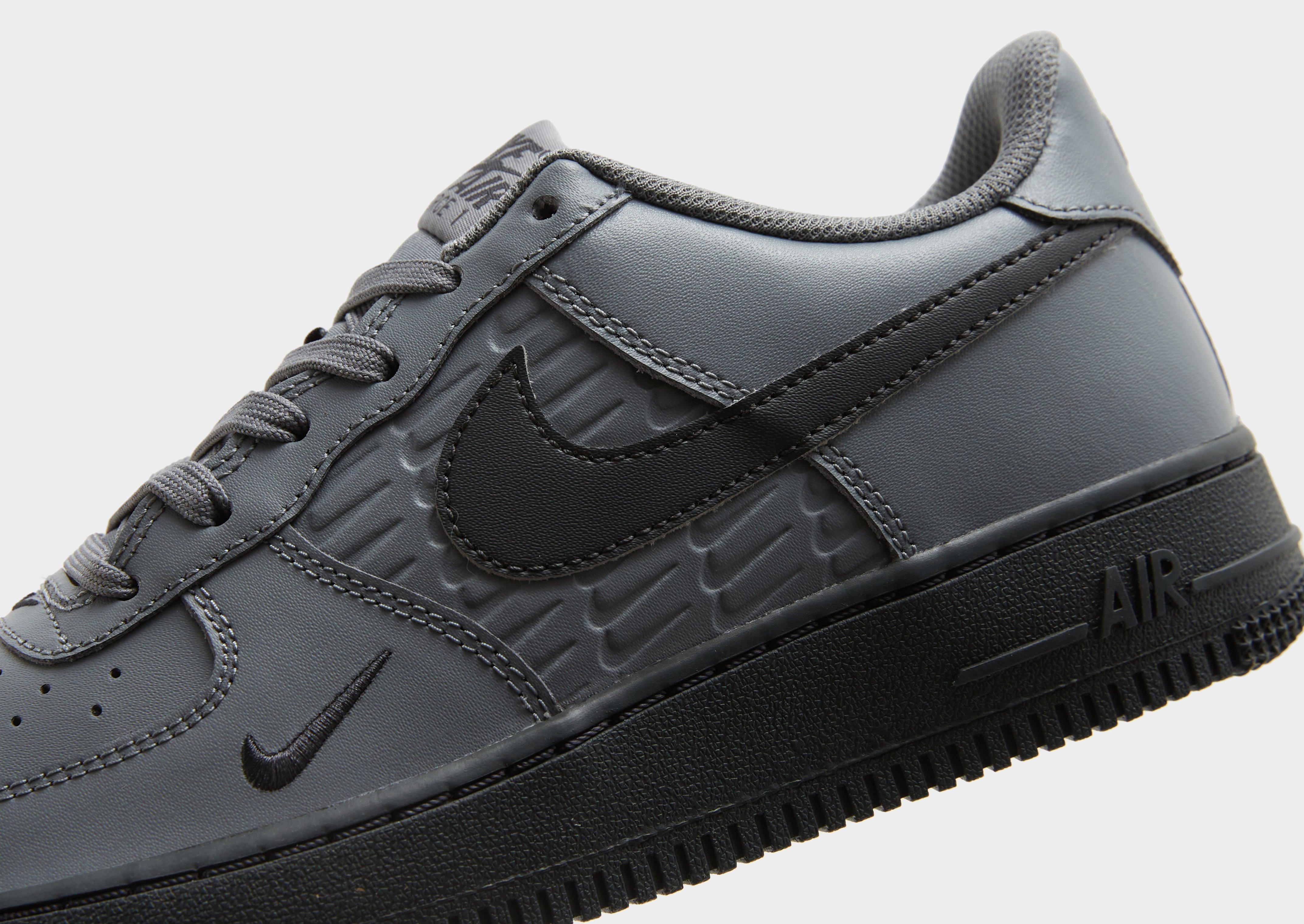 Buty sneakersy dla dzieci NIKE AIR FORCE 1 GS IH4475-025 Szary