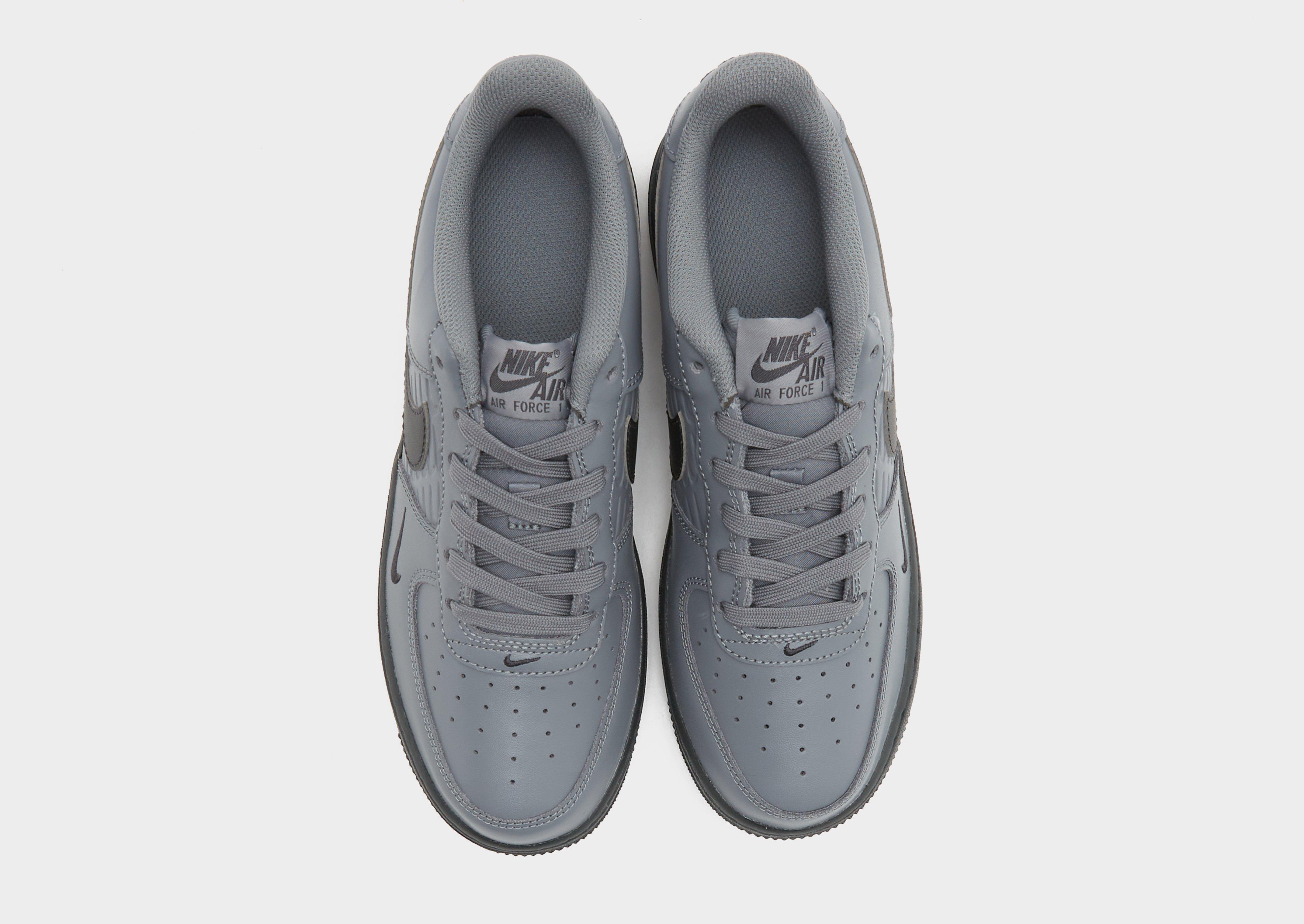 Buty sneakersy dla dzieci NIKE AIR FORCE 1 GS IH4475-025 Szary