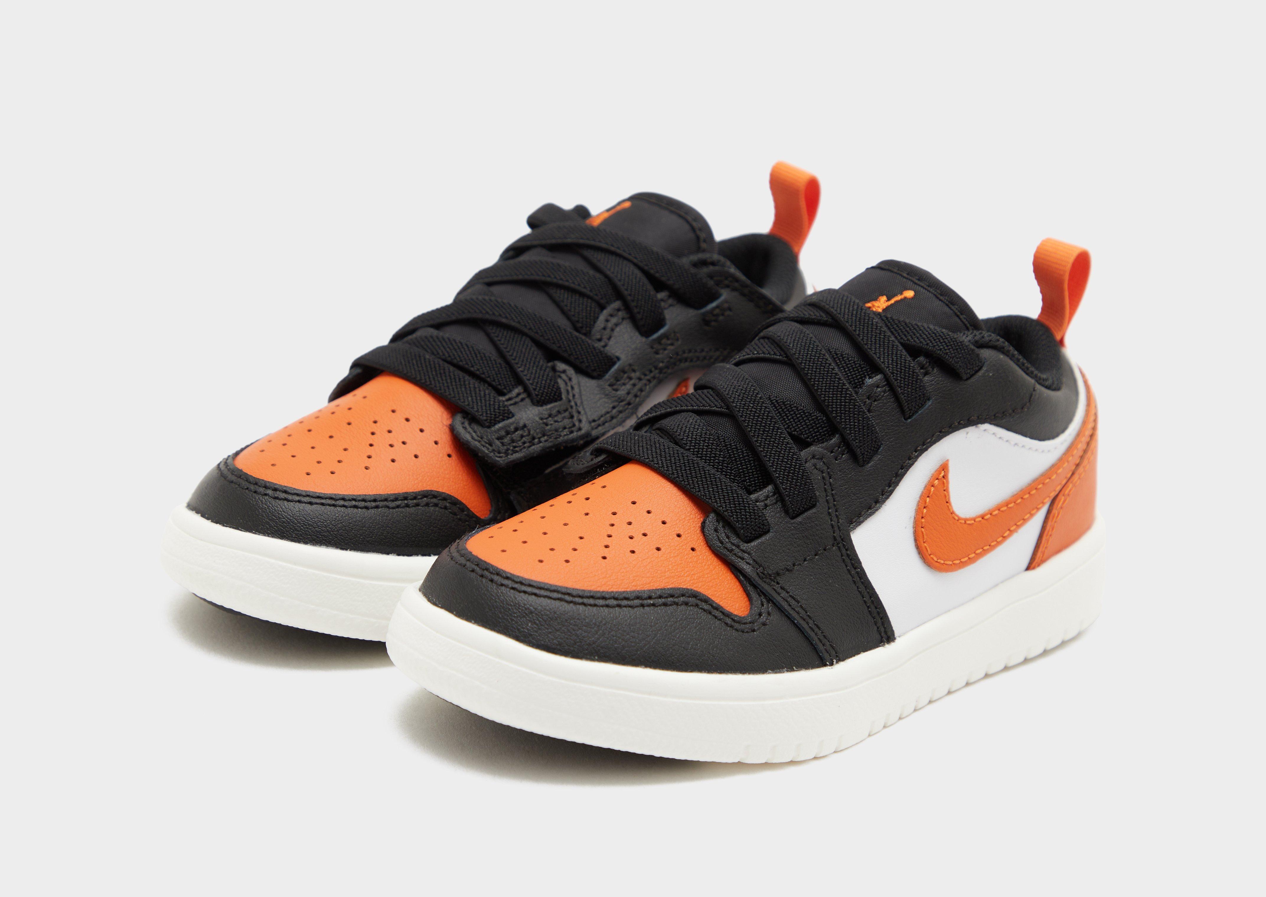 Buty sneakersy dla dzieci JORDAN 1 LOW ALT BP DR9748-081 Pomarańczowy