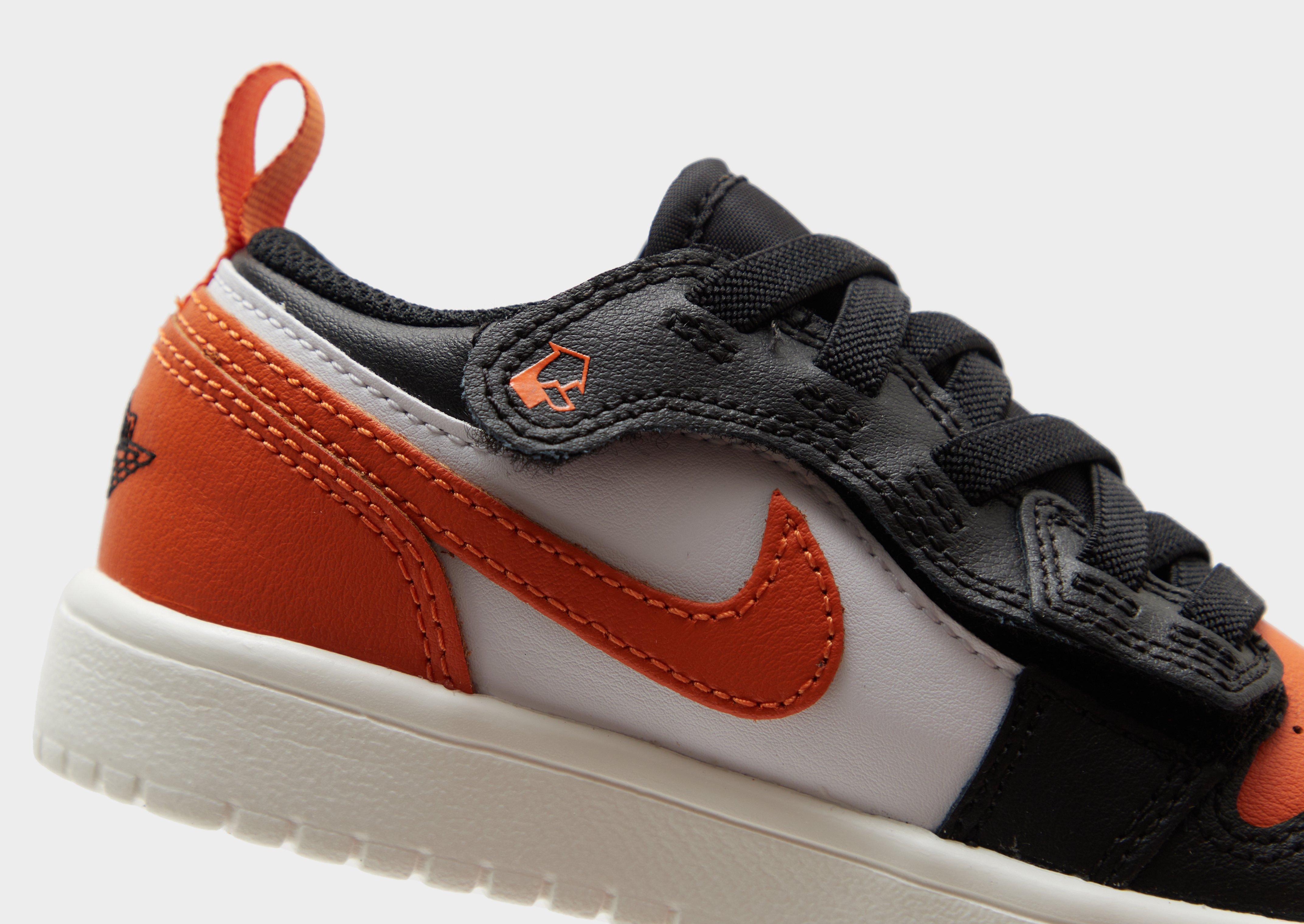 Buty sneakersy dla dzieci JORDAN 1 LOW ALT BP DR9748-081 Pomarańczowy