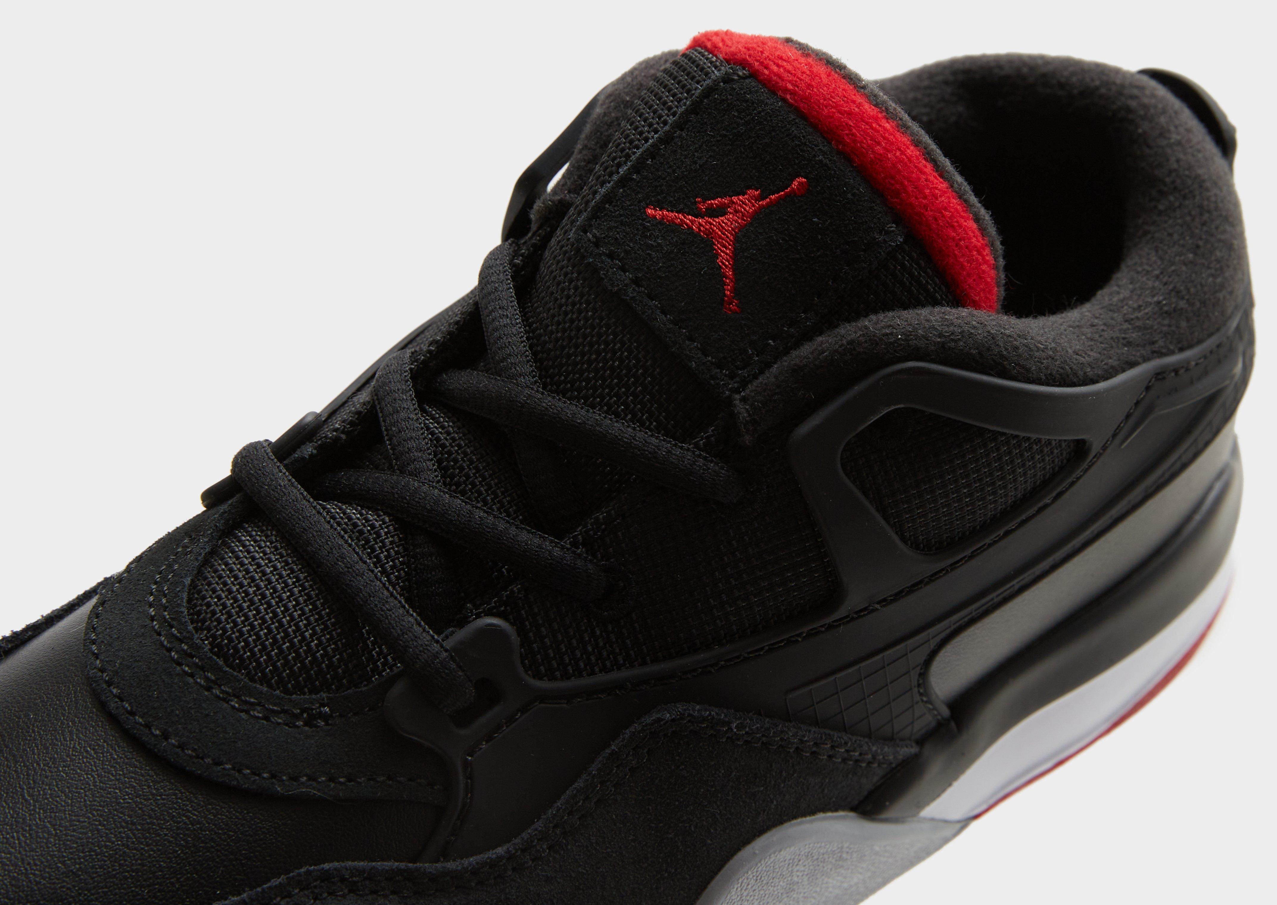 Buty sneakersy dla dzieci JORDAN 4 RM BP FQ7936-061 Czarny