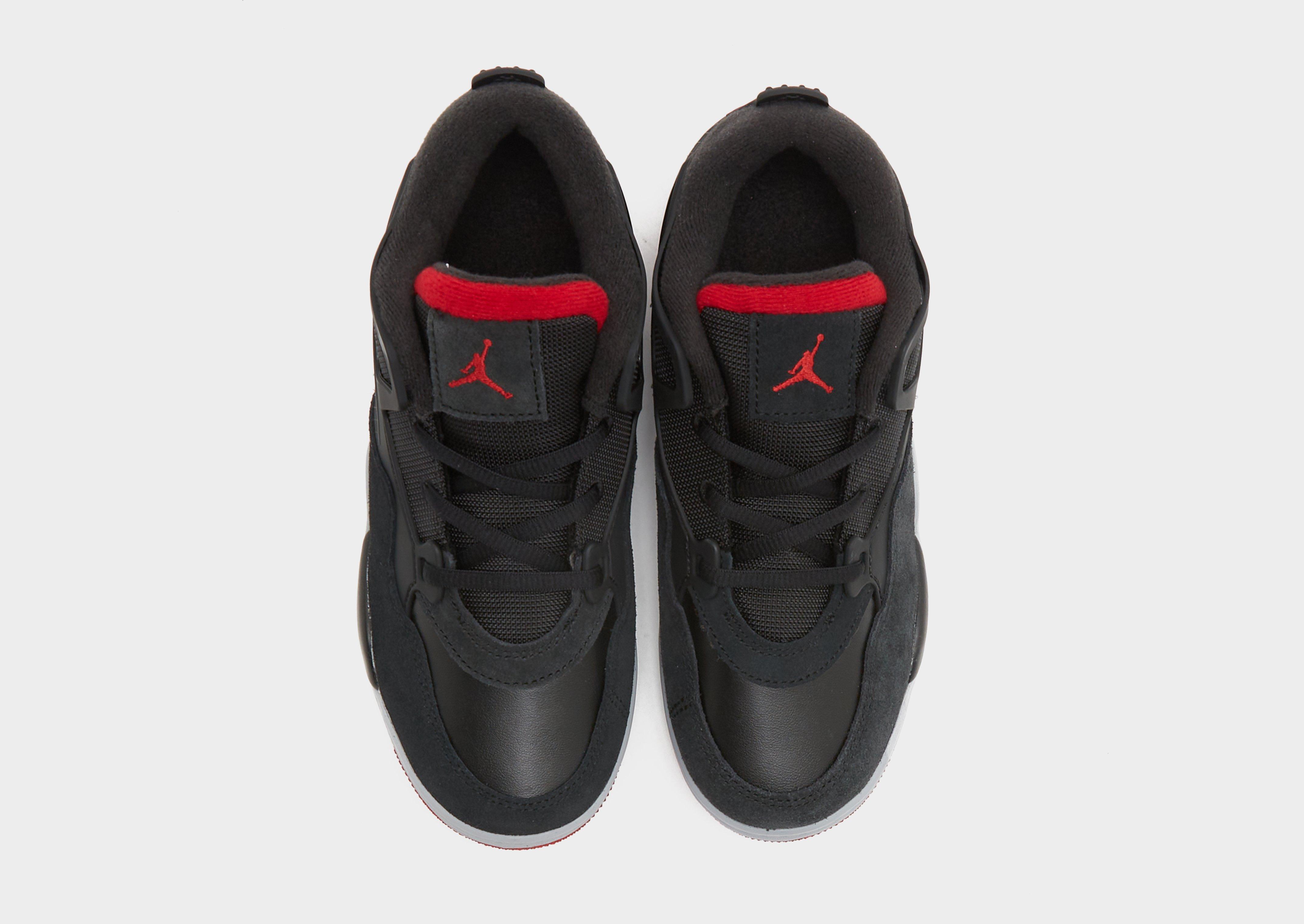 Buty sneakersy dla dzieci JORDAN 4 RM BP FQ7936-061 Czarny