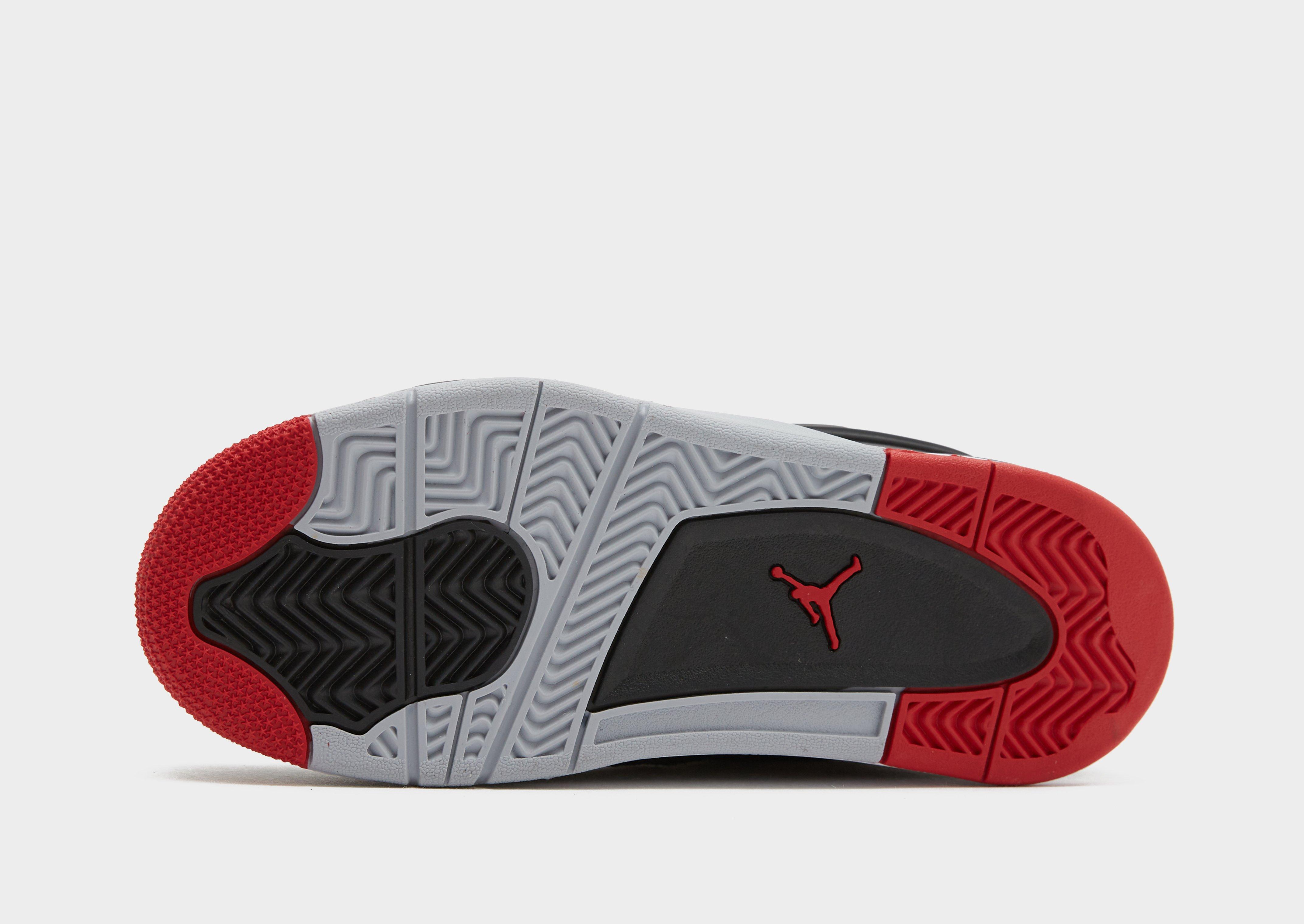 Buty sneakersy dla dzieci JORDAN 4 RM BP FQ7936-061 Czarny