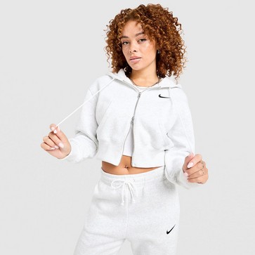Bluză pentru femei NIKE BLUZĂ CU GLUGĂ W NSW PHNX FLC CRP