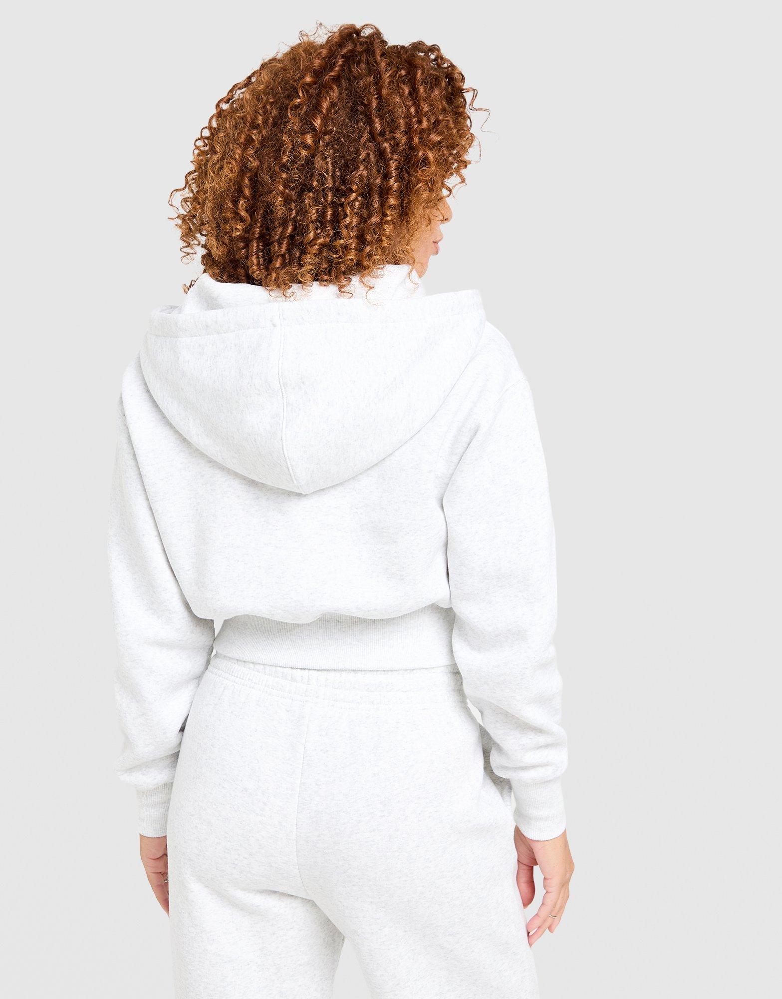 Bluza damska NIKE BLUZA ROZPINANA Z KAPTUREM W NSW PHNX FLC CRP HV2426-052 Szary