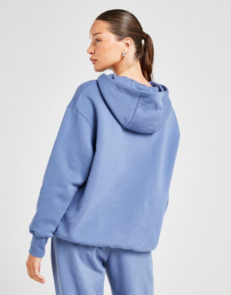 Bluză pentru femei NIKE BLUZĂ CU GLUGĂ W NSW PHNX FLC PO HOOD GLS IH4054-433 Albastru