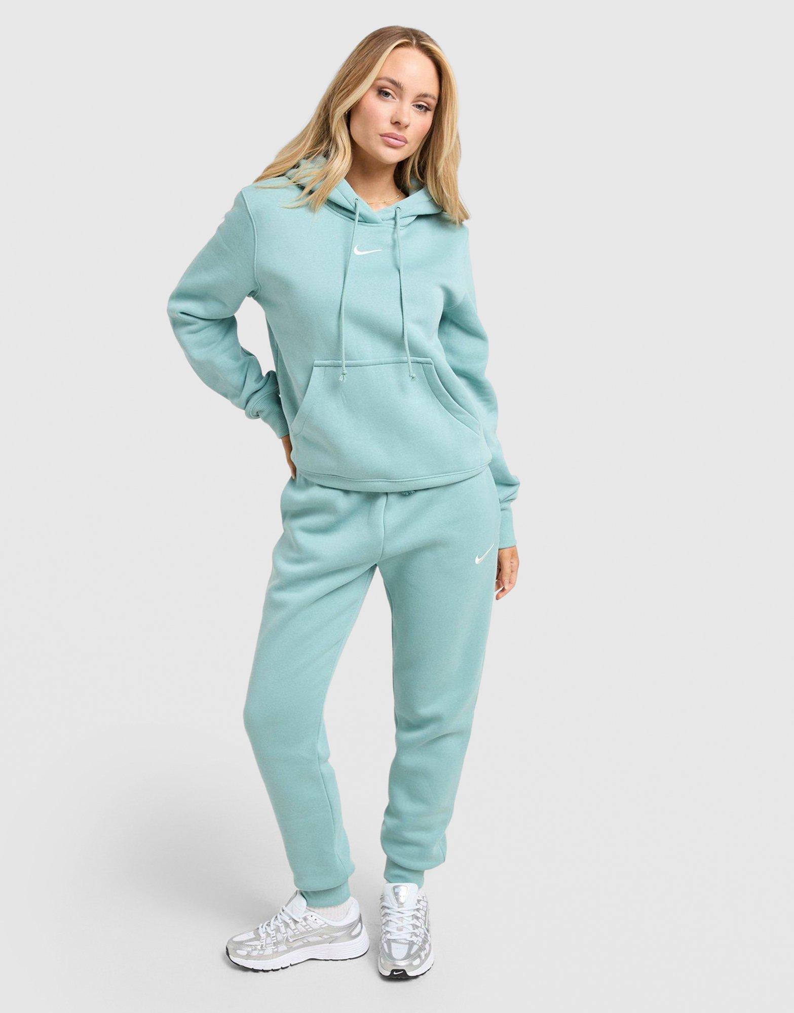 Жіночі кофти NIKE КОФТА З КАПЮШОНОМ W   NSW PHNX FLC STD PO HOODIE HF6839-017 М'ятний