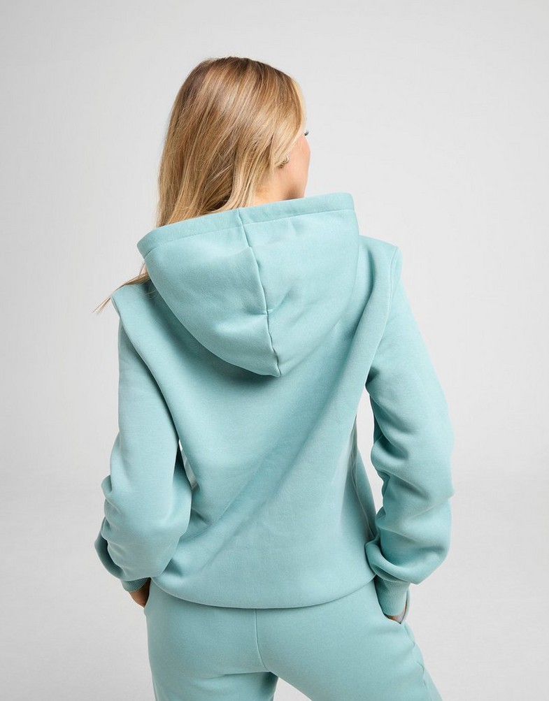 Moteriškas džemperis NIKE DŽEMPERIS SU GOBTUVU W   NSW PHNX FLC STD PO HOODIE HF6839-017 Mėtinė