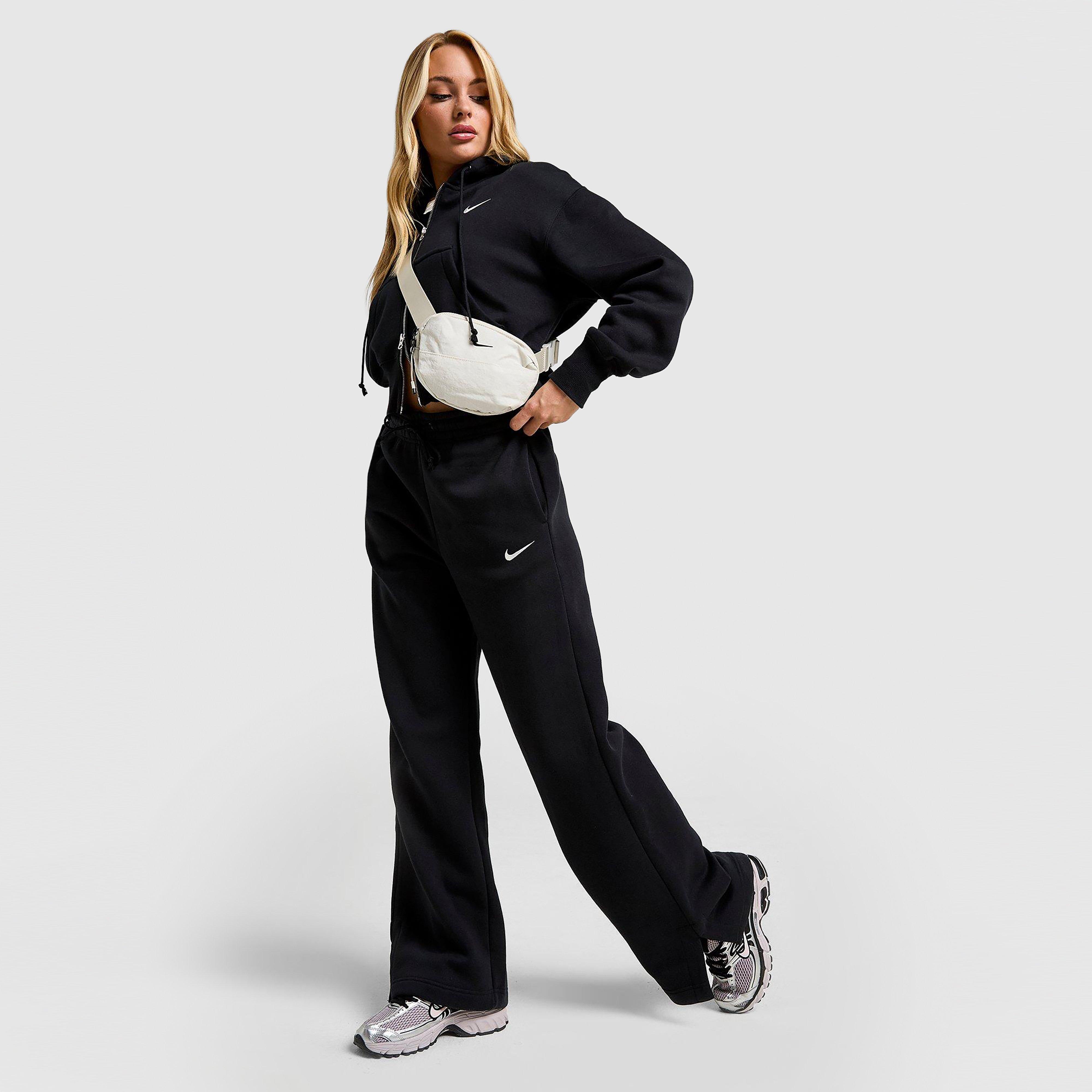 Dámske nohavice NIKE NOHAVICE  W NSW PHNX FLC HR PANT WIDE 2