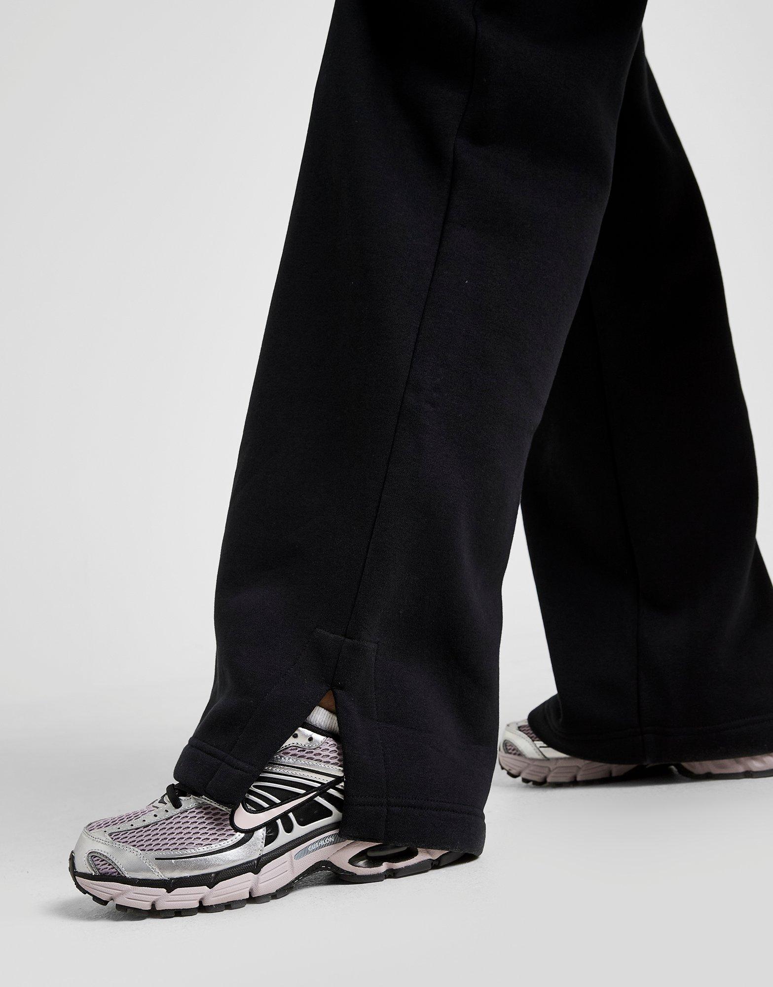 Dámske nohavice NIKE NOHAVICE  W NSW PHNX FLC HR PANT WIDE 2 IH1011-010 Čierna