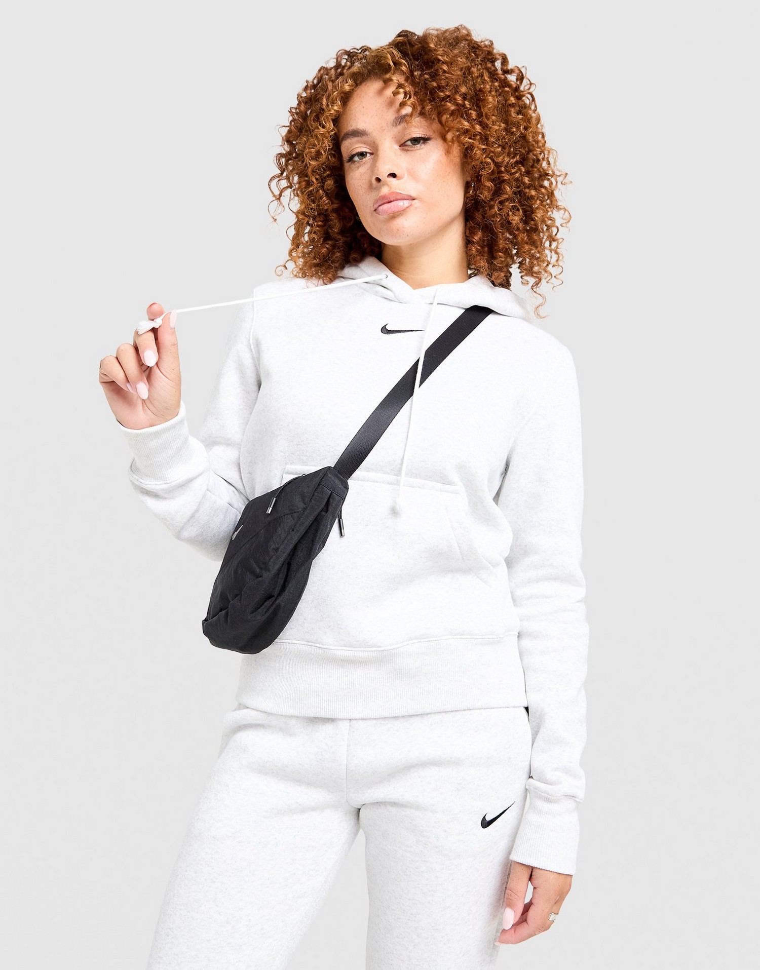 Nike Mikina S Kapucí W Nsw Phnx Flc Std
