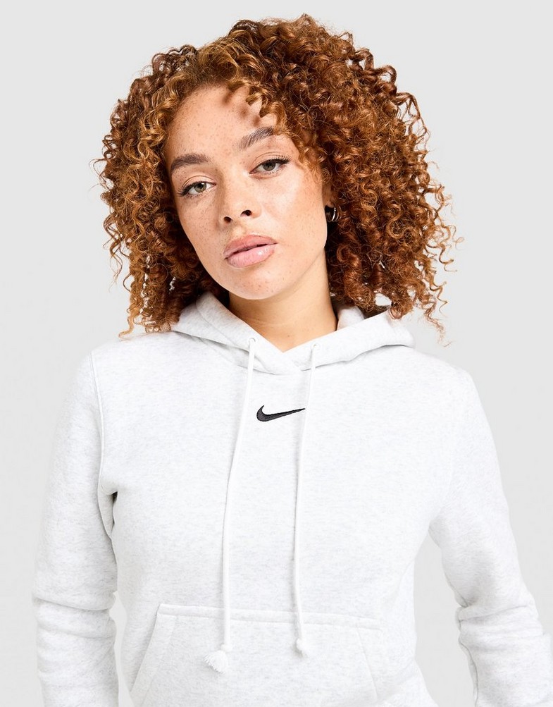 Dámska mikina NIKE MIKINA S KAPUCŇOU W   NSW PHNX FLC STD PO HOODIE HF6839-051 Sivá