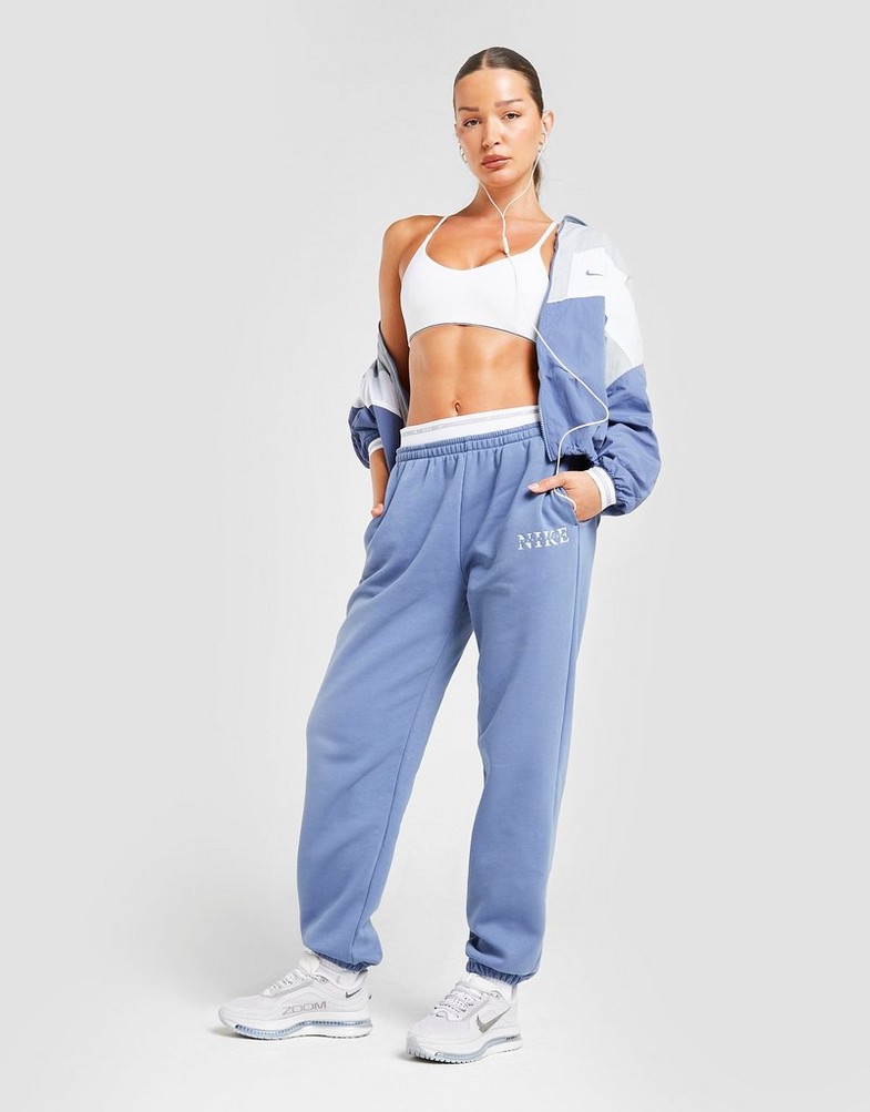 Dámske nohavice NIKE NOHAVICE  W NSW PHNX FLC HR PANT GLS IH4055-433 Modrá