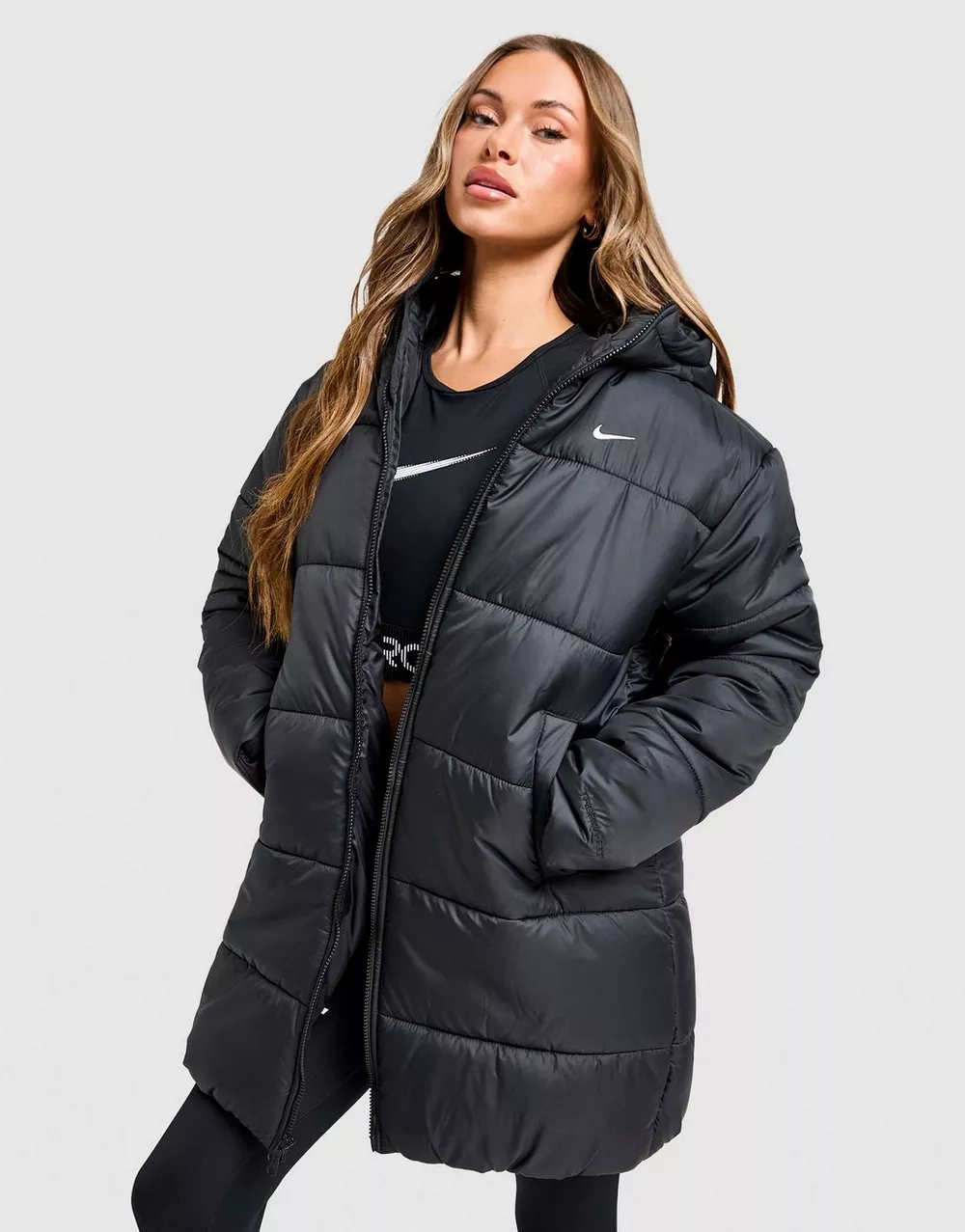 NIKE КУРТКА W NSW TF SNFL NK CLSC PRKA V2, фото 1 з 6