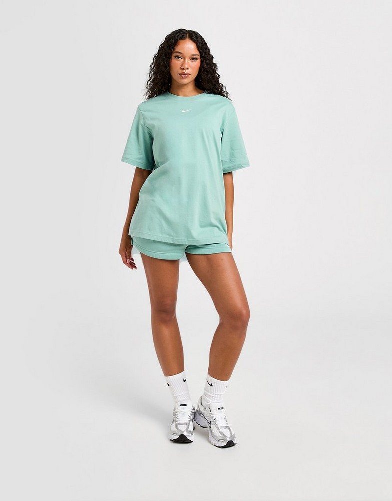 Moteriški marškinėliai NIKE MARŠKINĖLIAI W NSW TEE ESSNTL LBR FD4149-017 Žalia