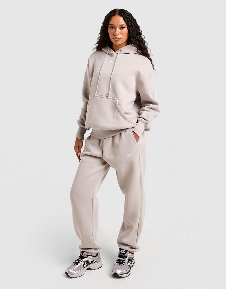 Dámska mikina NIKE MIKINA S KAPUCŇOU W NSW PHNX FLC OS PO HOODIE DQ5860-009 Sivá