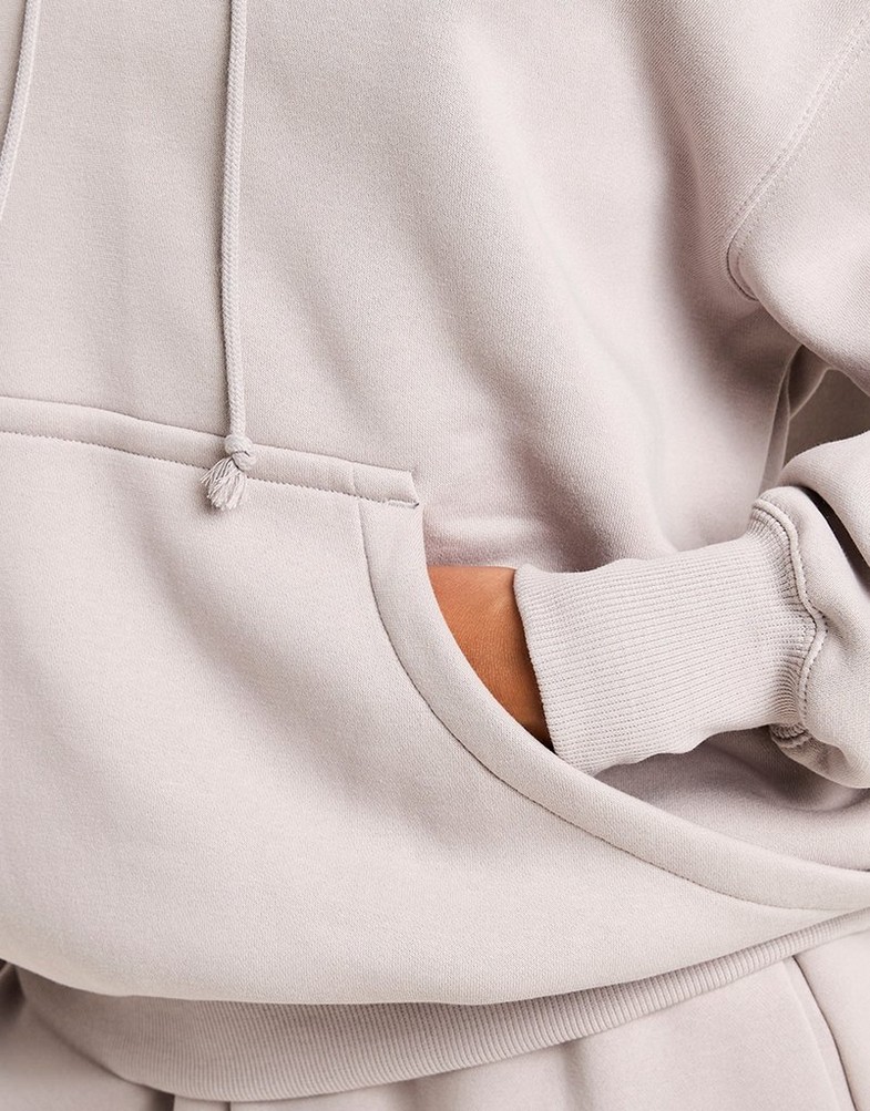 Dámska mikina NIKE MIKINA S KAPUCŇOU W NSW PHNX FLC OS PO HOODIE DQ5860-009 Sivá
