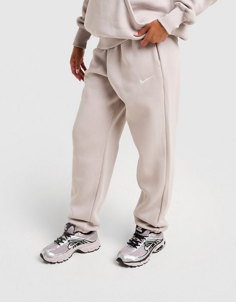 Pantaloni pentru femei NIKE PANTALONI  W NSW PHNX FLC HR OS PANT 2 FZ5996-009 Gri