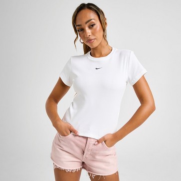 Жіночі футболки NIKE ФУТБОЛКА W NSW RIB TGHT SS TEE