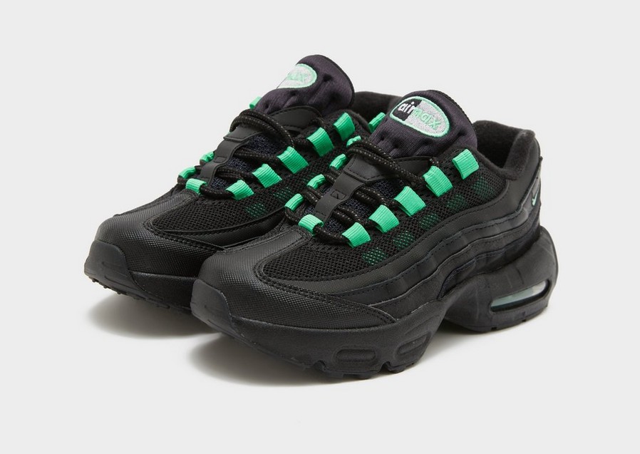 Buty sneakersy dla dzieci NIKE AIR MAX 95 RECRAFT LTR BP HQ6364-009 Czarny