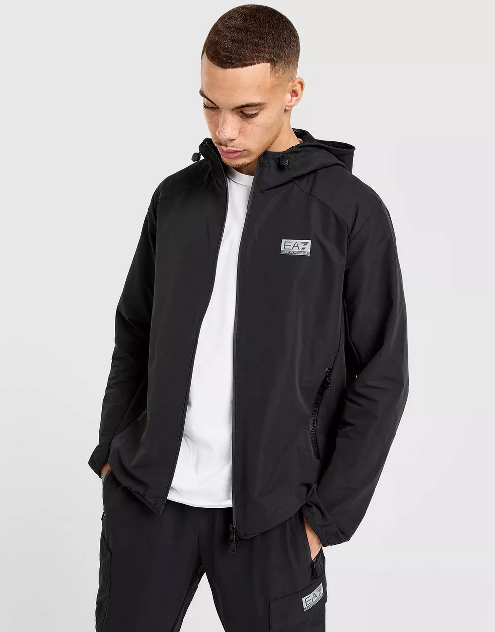 EMPORIO ARMANI 7 КОФТА З КАПЮШОНОМ REF WVN FZ HD B, фото 1 з 5
