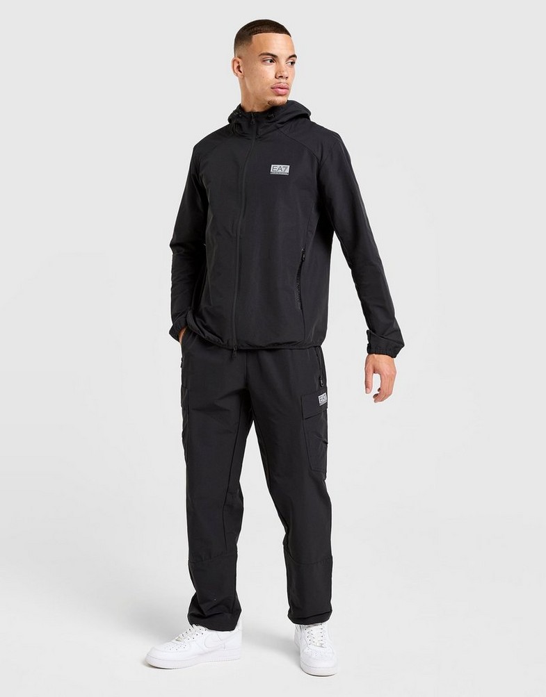 Muški gornji dio trenirke EMPORIO ARMANI 7 VESTA S   KAPULJAČOM REF WVN FZ HD B AF158697M001160UC001 crna