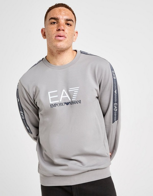 Emporio Armani 7 Bluza Tape Ll Crew Sharkskin