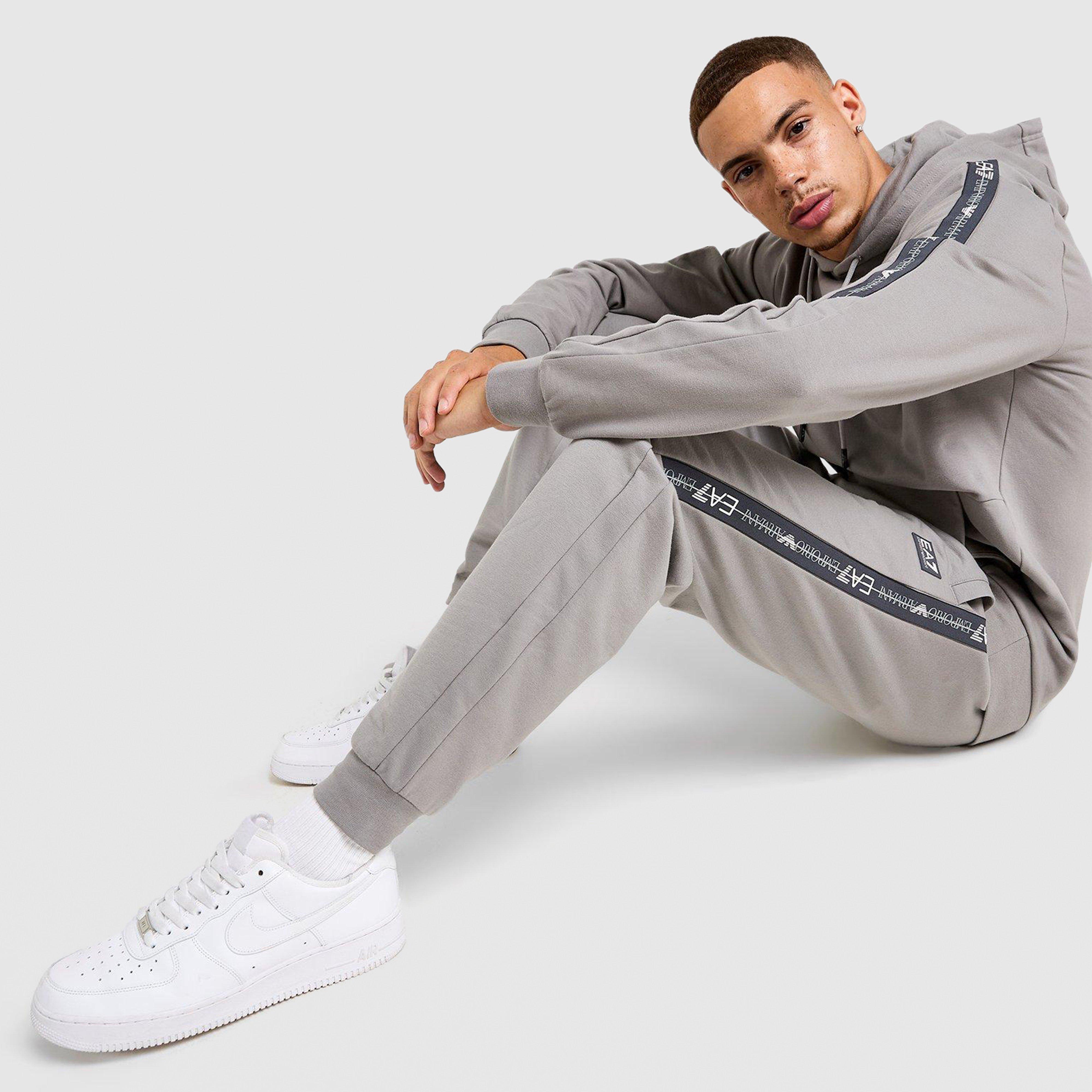 Férfi melegítőnadrág és jogger EMPORIO ARMANI 7 NADRÁG TAPE LL PT SHARKSKIN