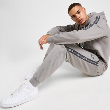 Muške hlače EMPORIO ARMANI 7 HLAČE TAPE LL PT SHARKSKIN
