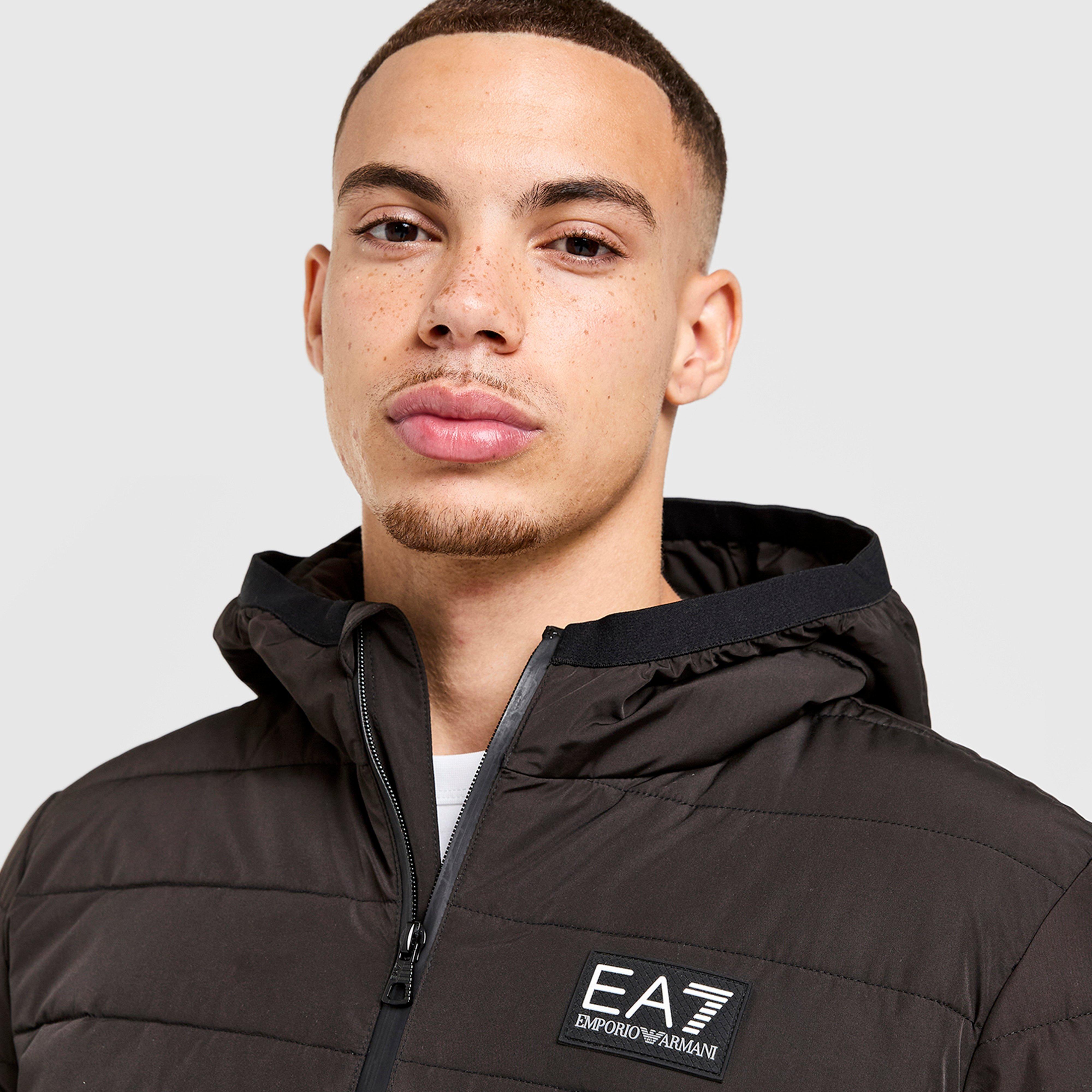 Vyriška žieminė striukė EMPORIO ARMANI 7 STRIUKĖ    ŽIEMINĖ BADGE BFL JKT BLK