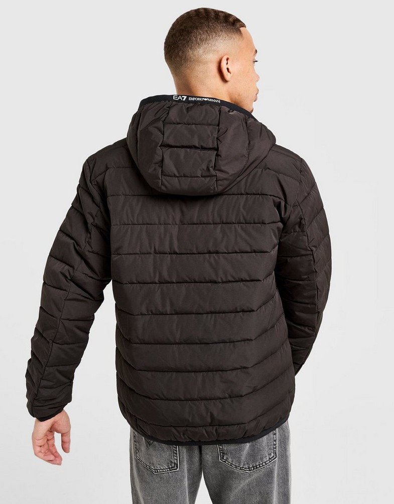 EMPORIO ARMANI 7 BUNDA ZIMNÁ BADGE BFL JKT BLK AF126637M001138UC001 Čierna