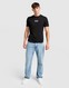 EMPORIO ARMANI 7 T-SHIRT CARBON LOGO T BLACK