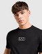 EMPORIO ARMANI 7 T-SHIRT CARBON LOGO T BLACK