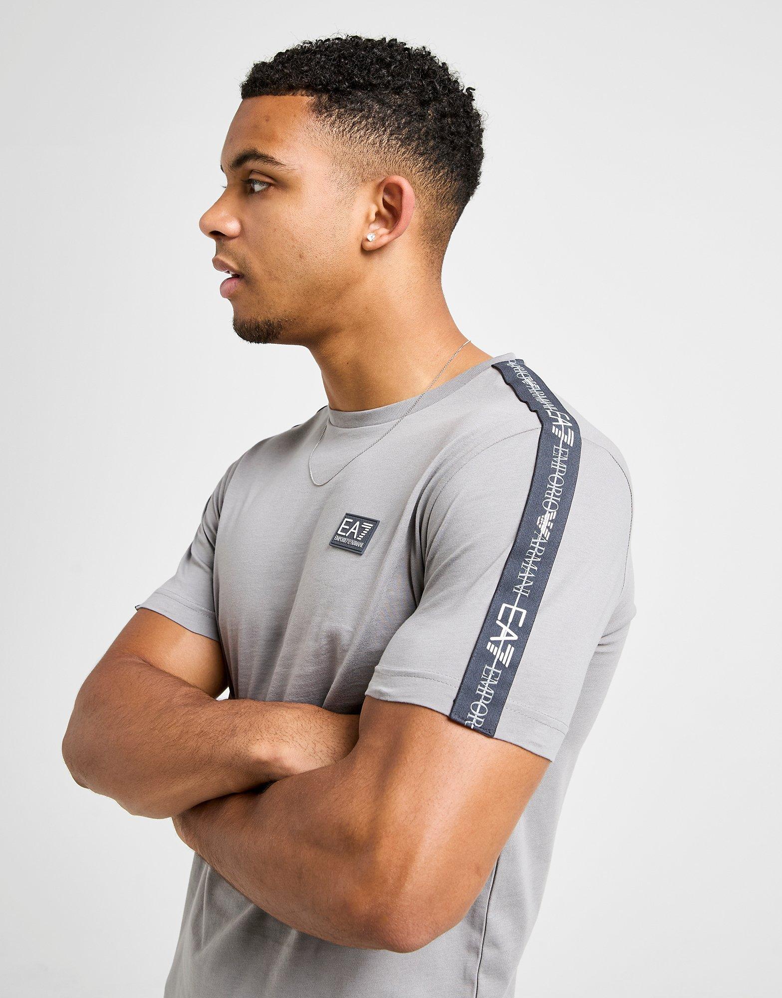 Emporio Armani 7 T-Shirt Tape Badge T Sharkskin